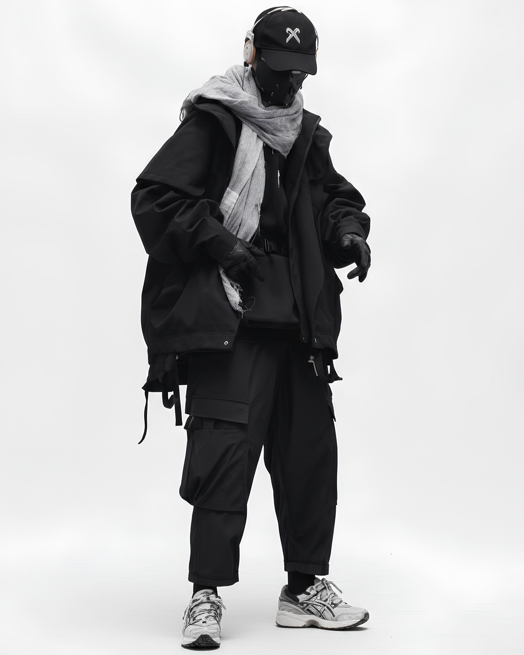 Modular Hooded Layer Jacket  koku0136