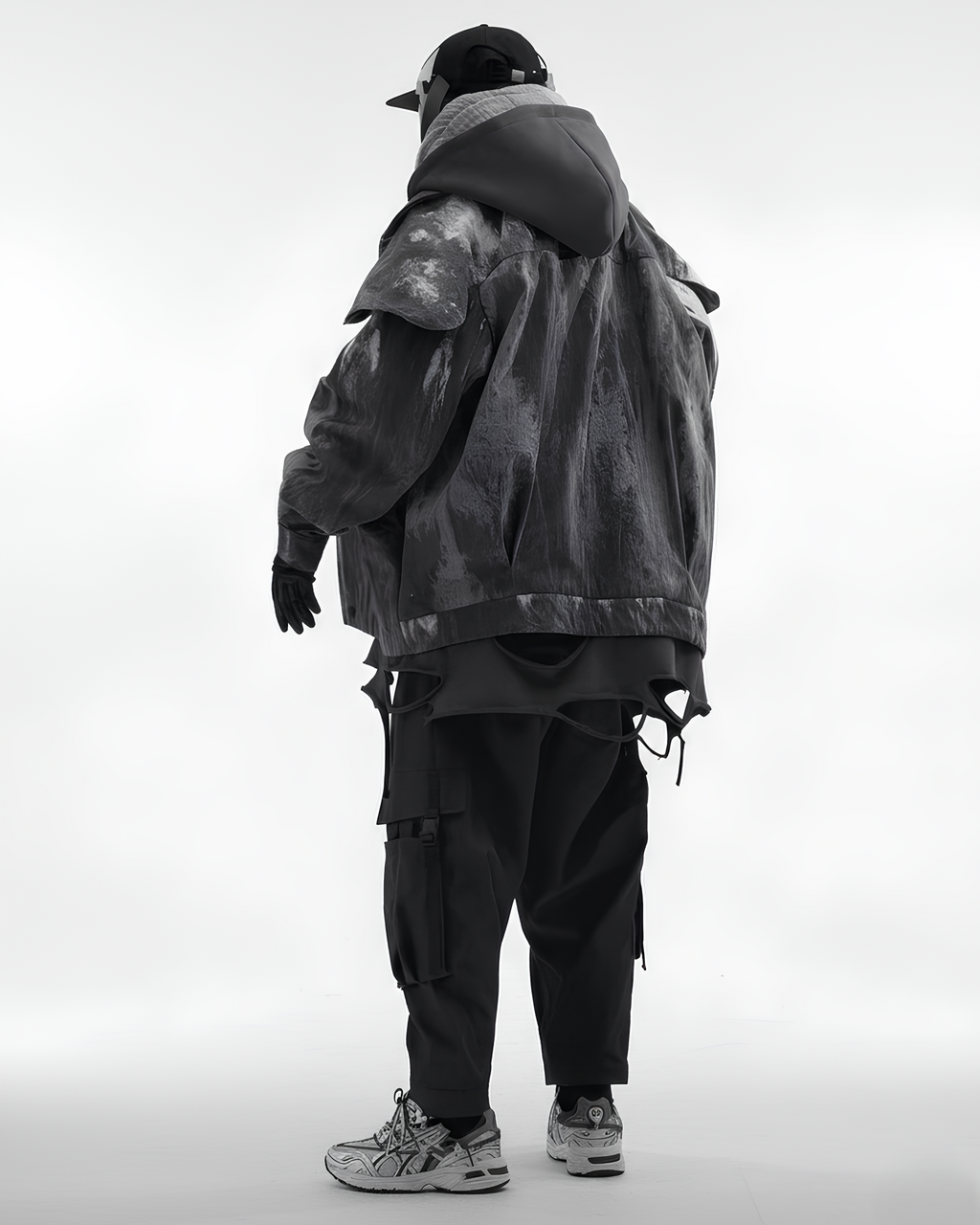 Modular Hooded Layer Jacket  koku0136