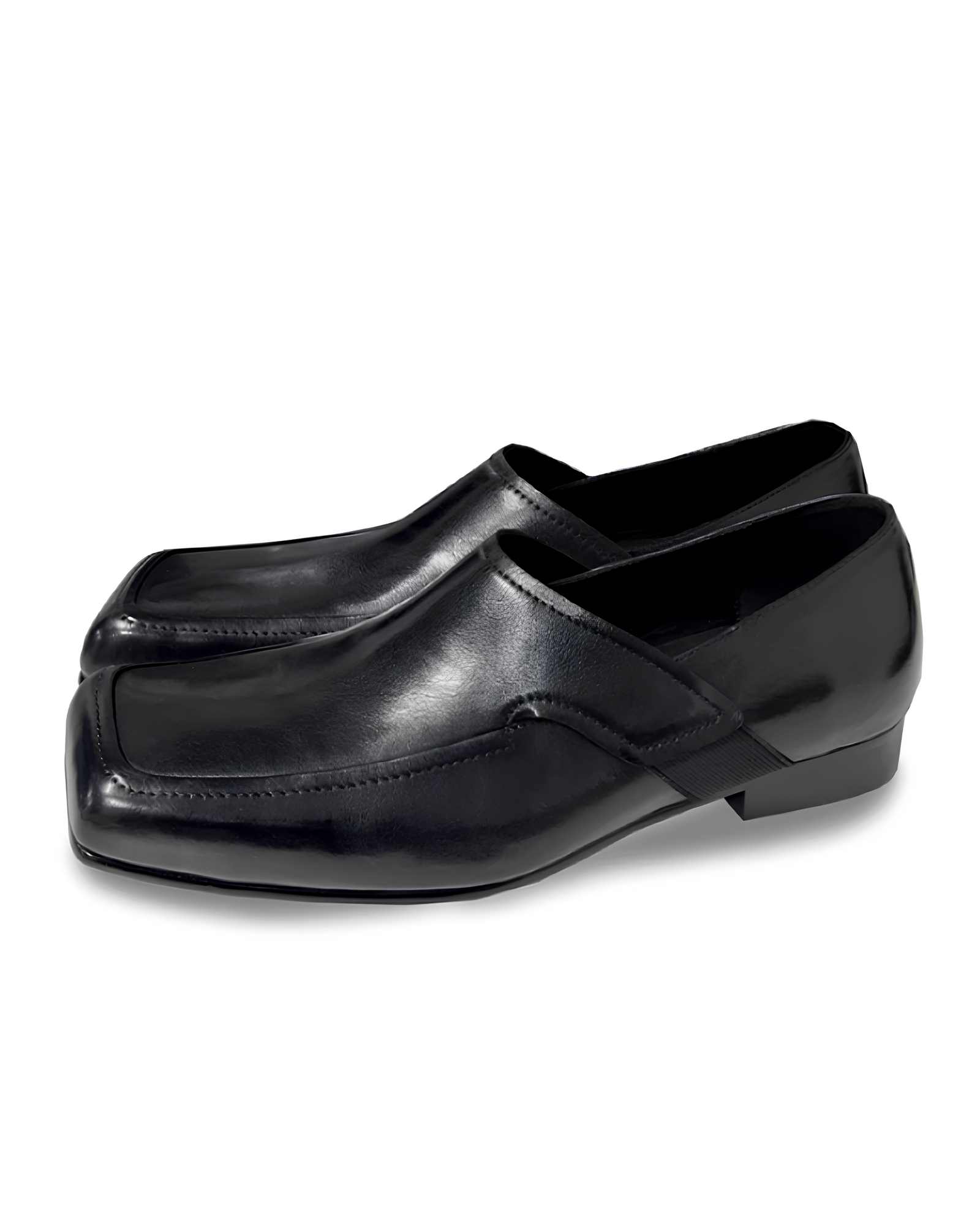Laced Square-Toe Dress Shoes koku0087
