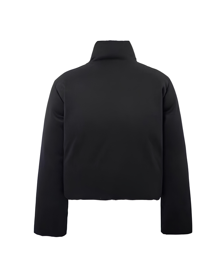 Structured High-Neck Quilted Down Jacket koku0122