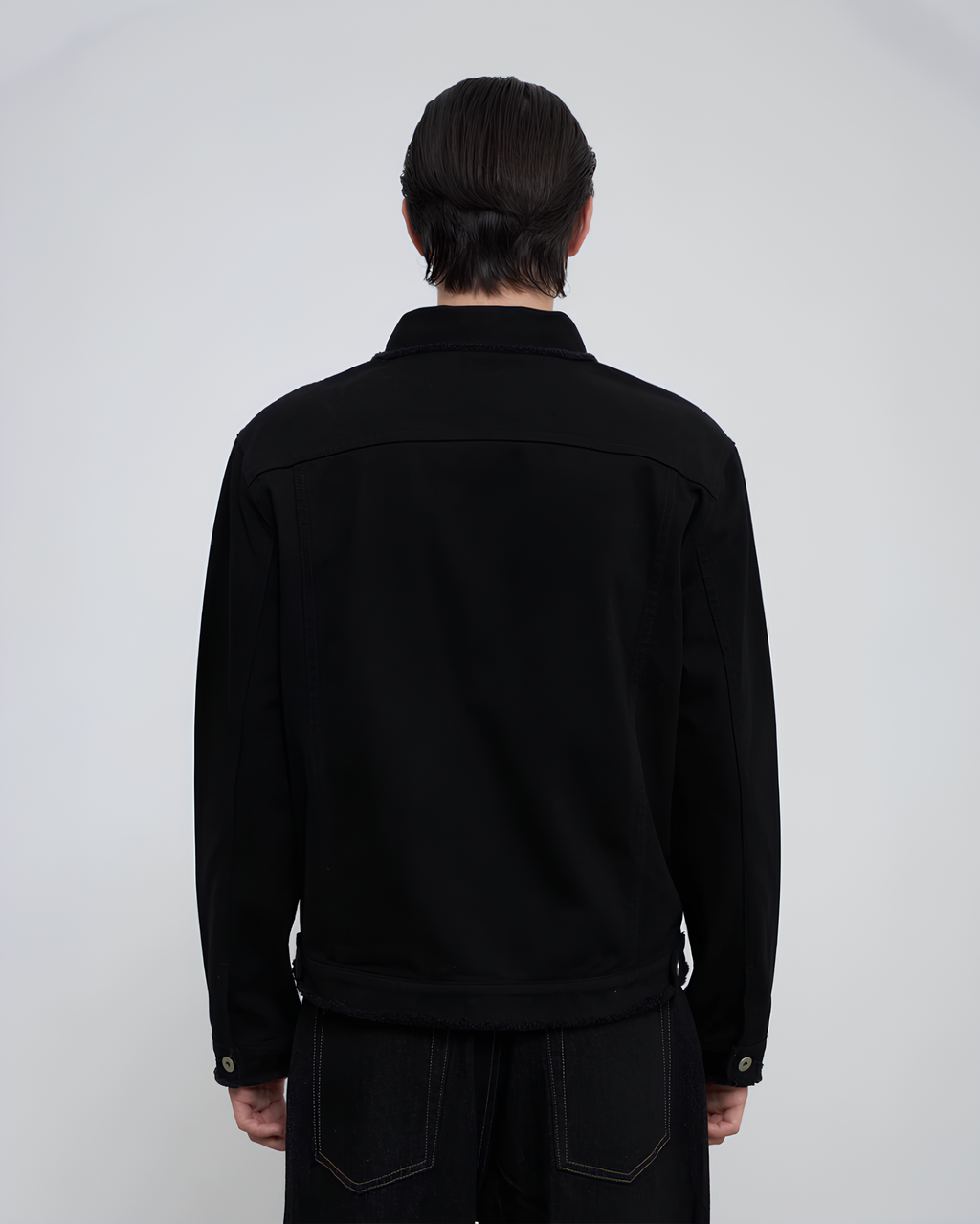 Black Denim Jacket koku0138