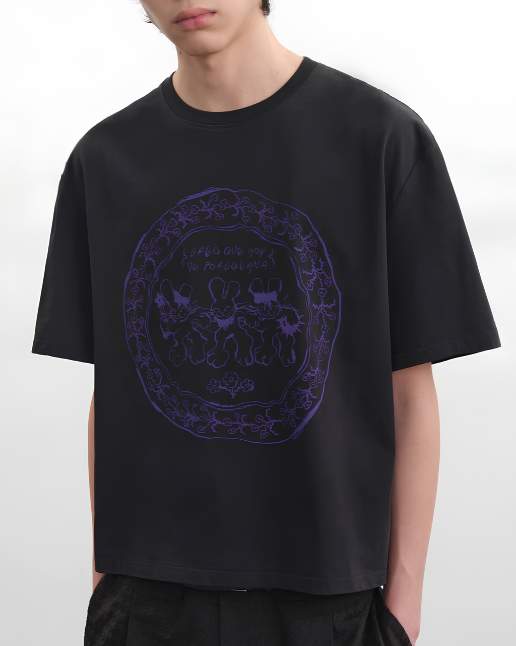 Graphic Print T-Shirt koku0144