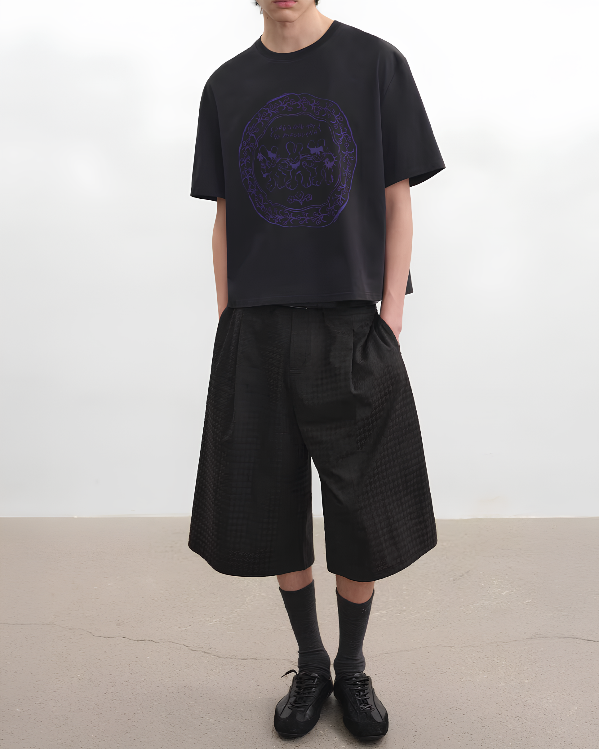 Graphic Print T-Shirt koku0144