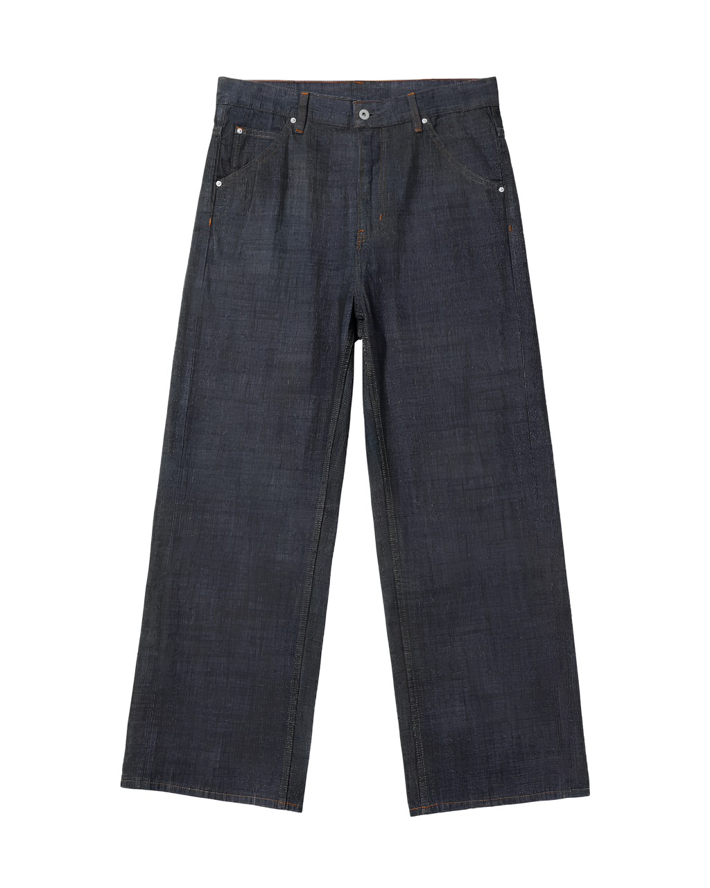 13oz Loose Straight-Leg Denim Pants koku0150