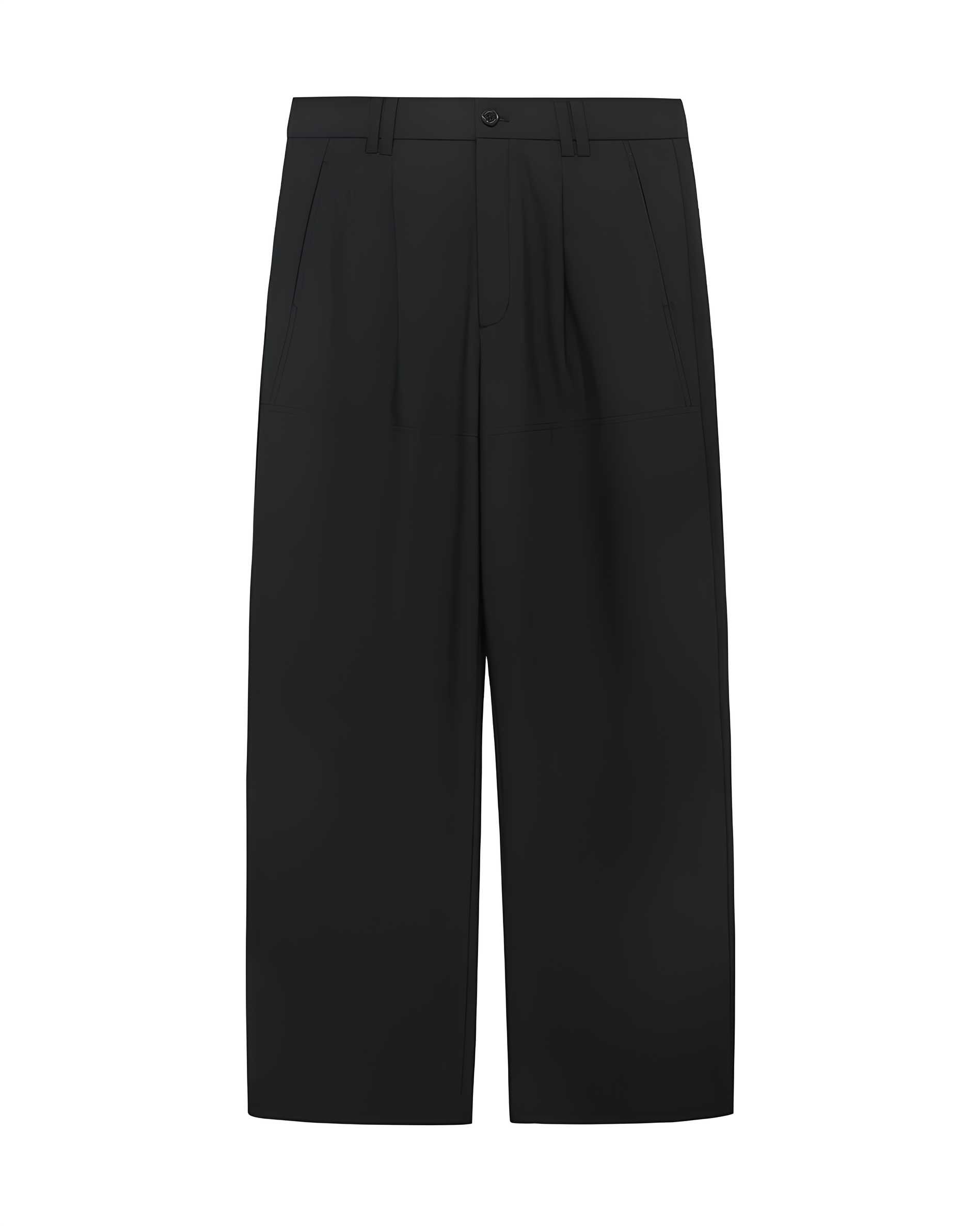 Loose Fit Pleated Slacks koku0155