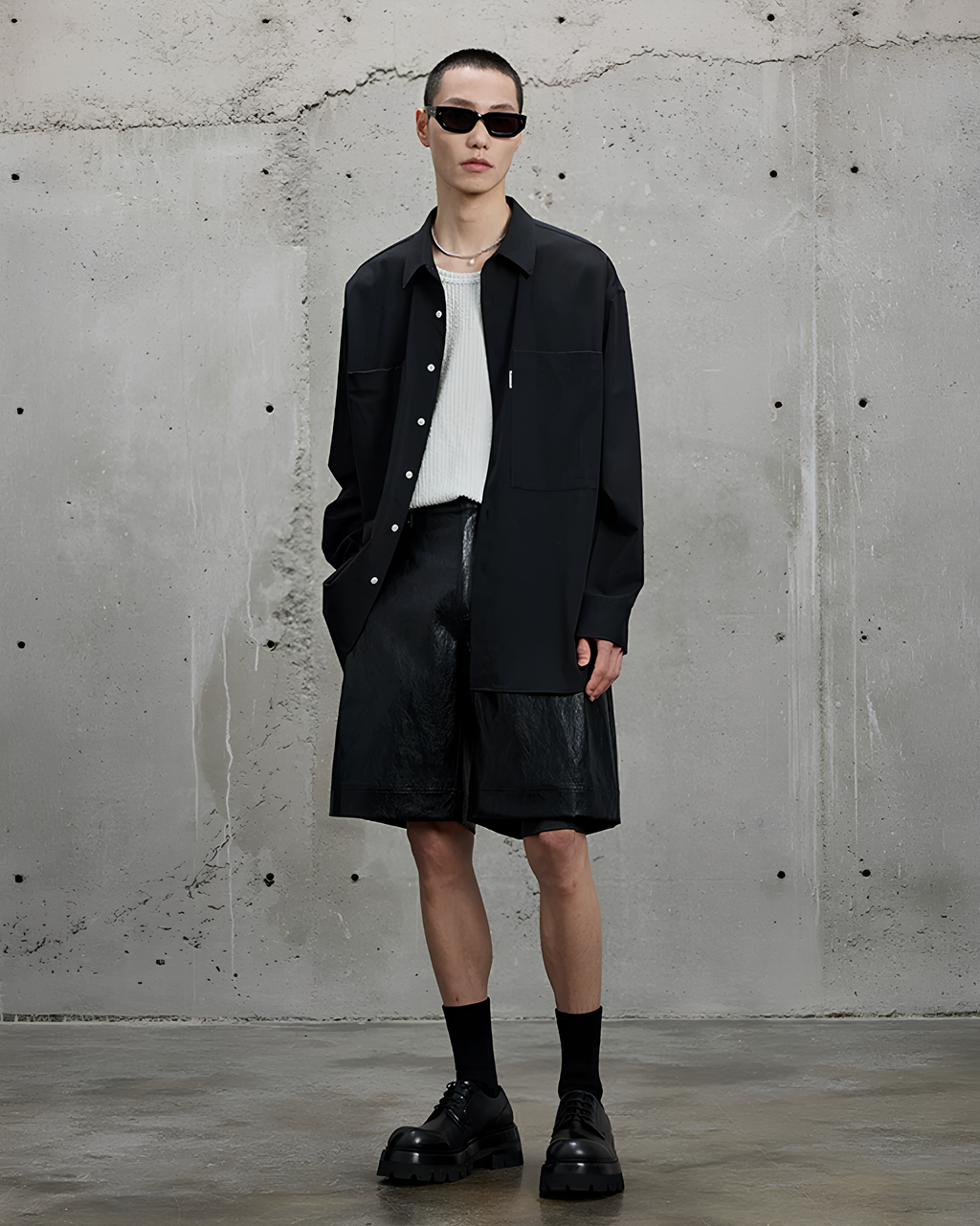 Relaxed Utility Shirt koku0158