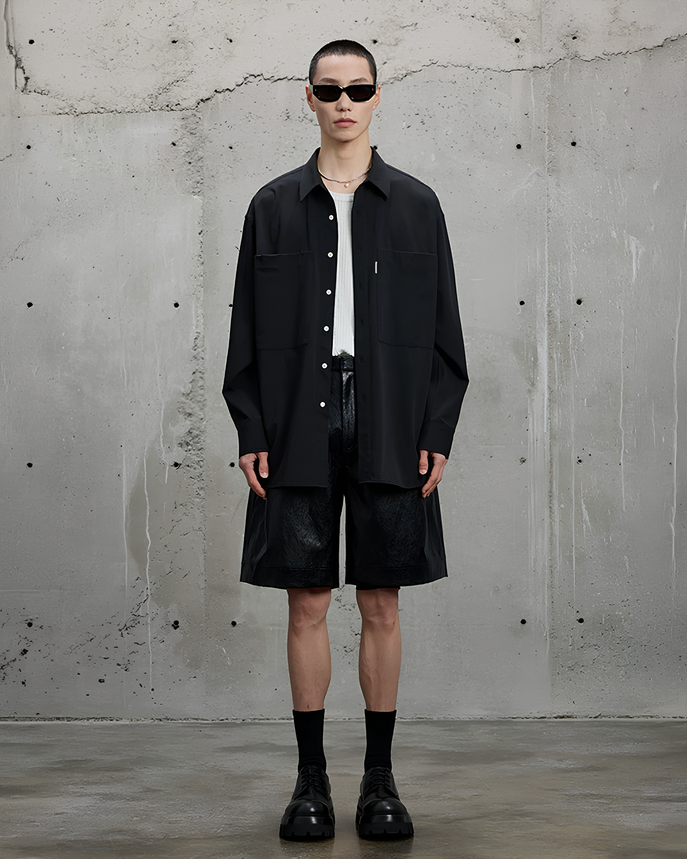Relaxed Utility Shirt koku0158