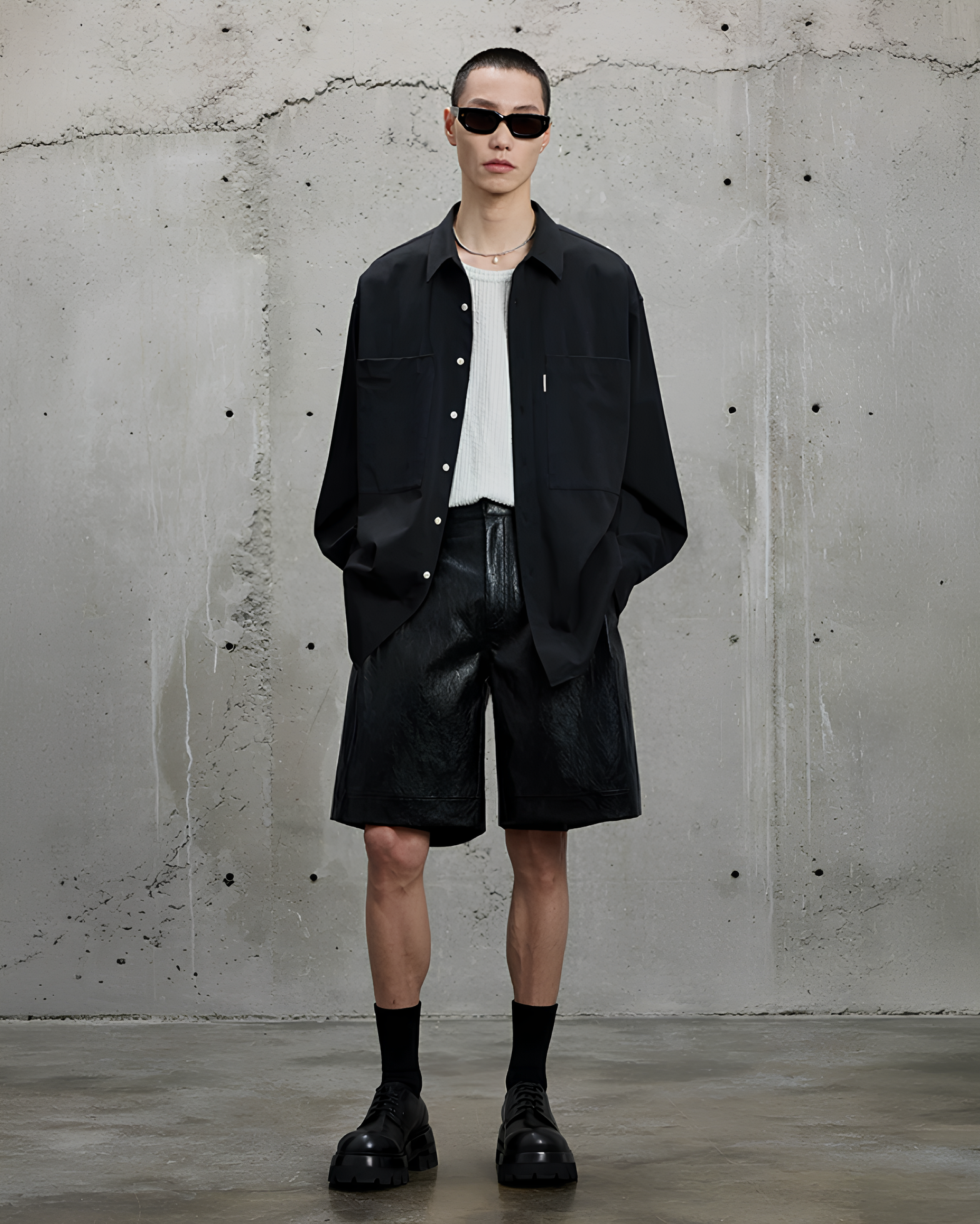 Relaxed Utility Shirt koku0158