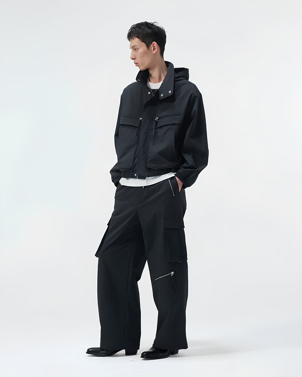 Multi Pocket Shell Jacket koku0159
