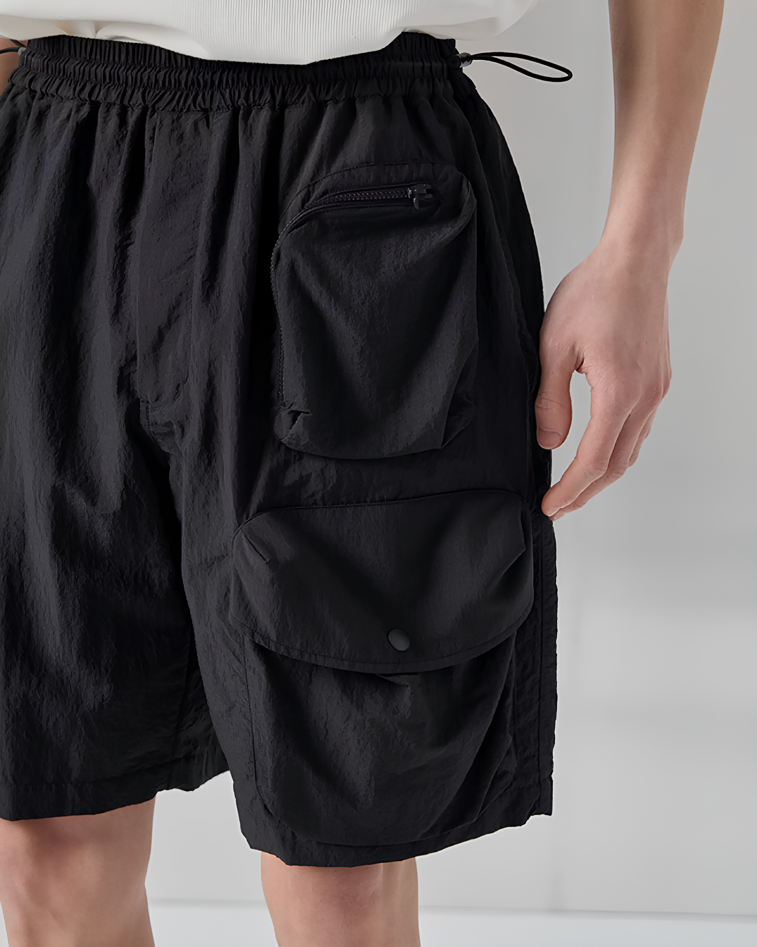 Tech Nylon Cargo Shorts koku0162