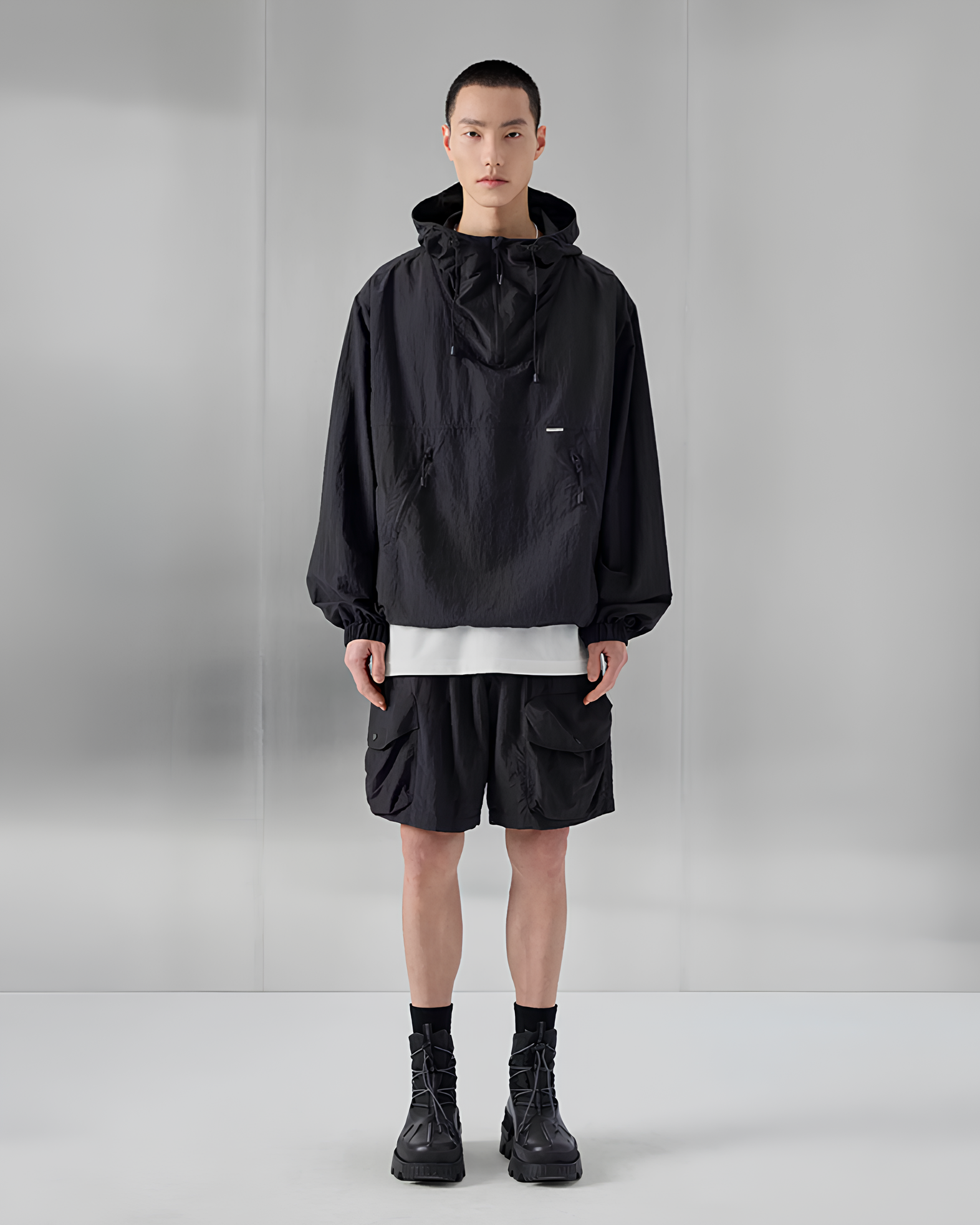 Tech Nylon Cargo Shorts koku0162