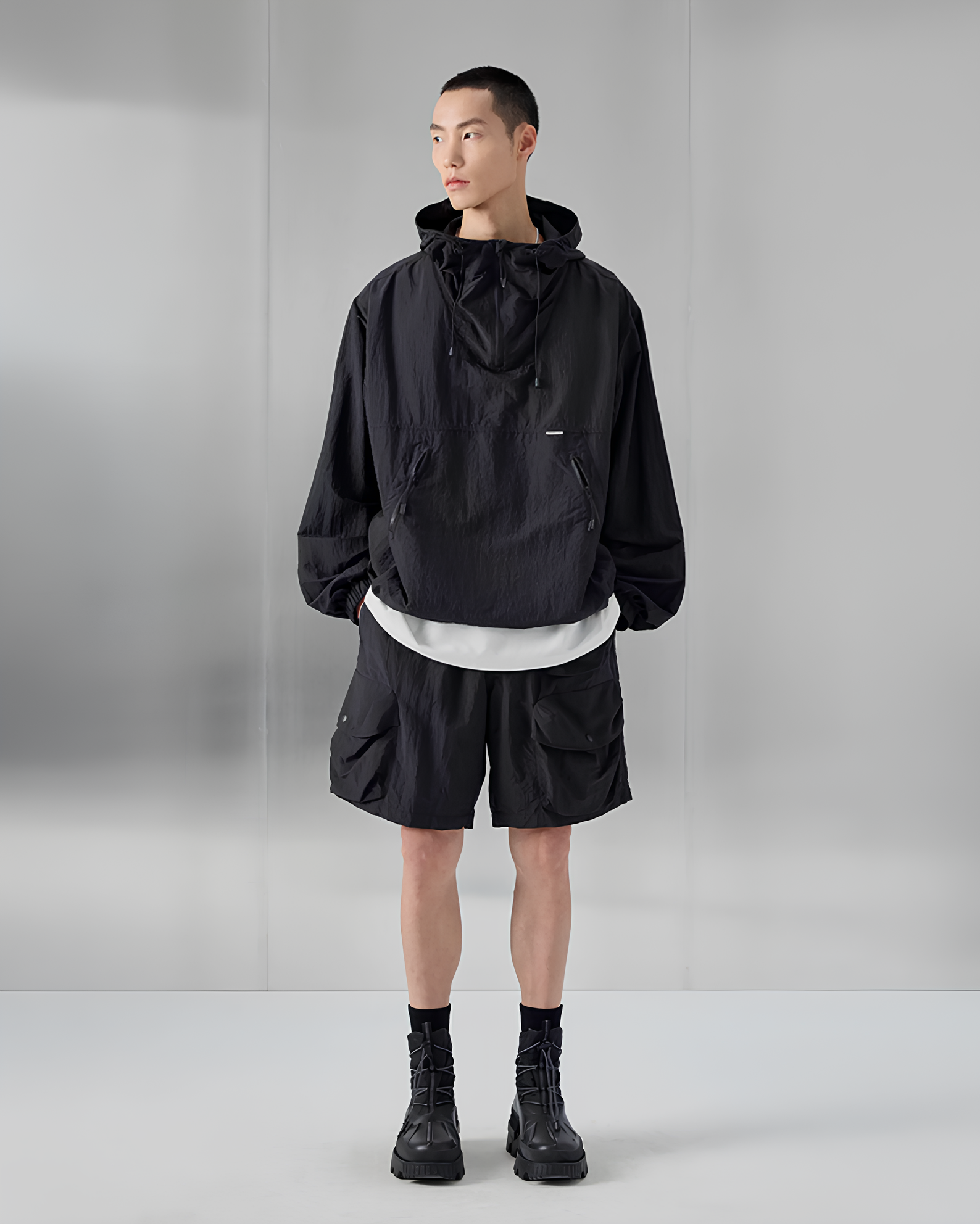 Tech Nylon Cargo Shorts koku0162