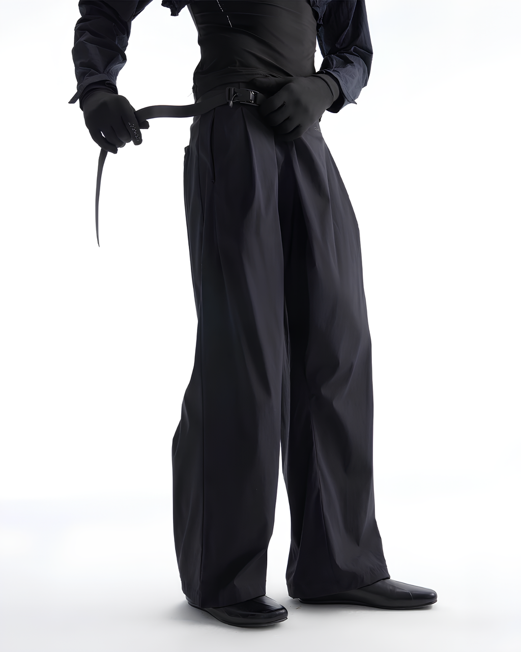 Wrap Straight Trousers koku0167
