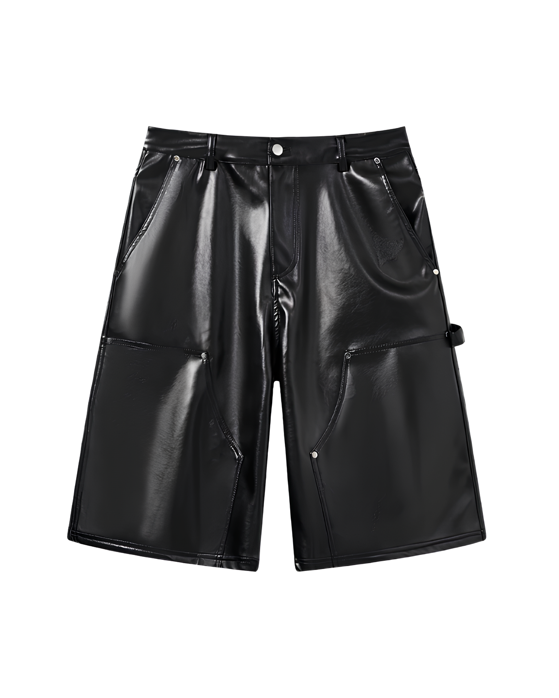 PU Coated Carpenter Shorts koku0172