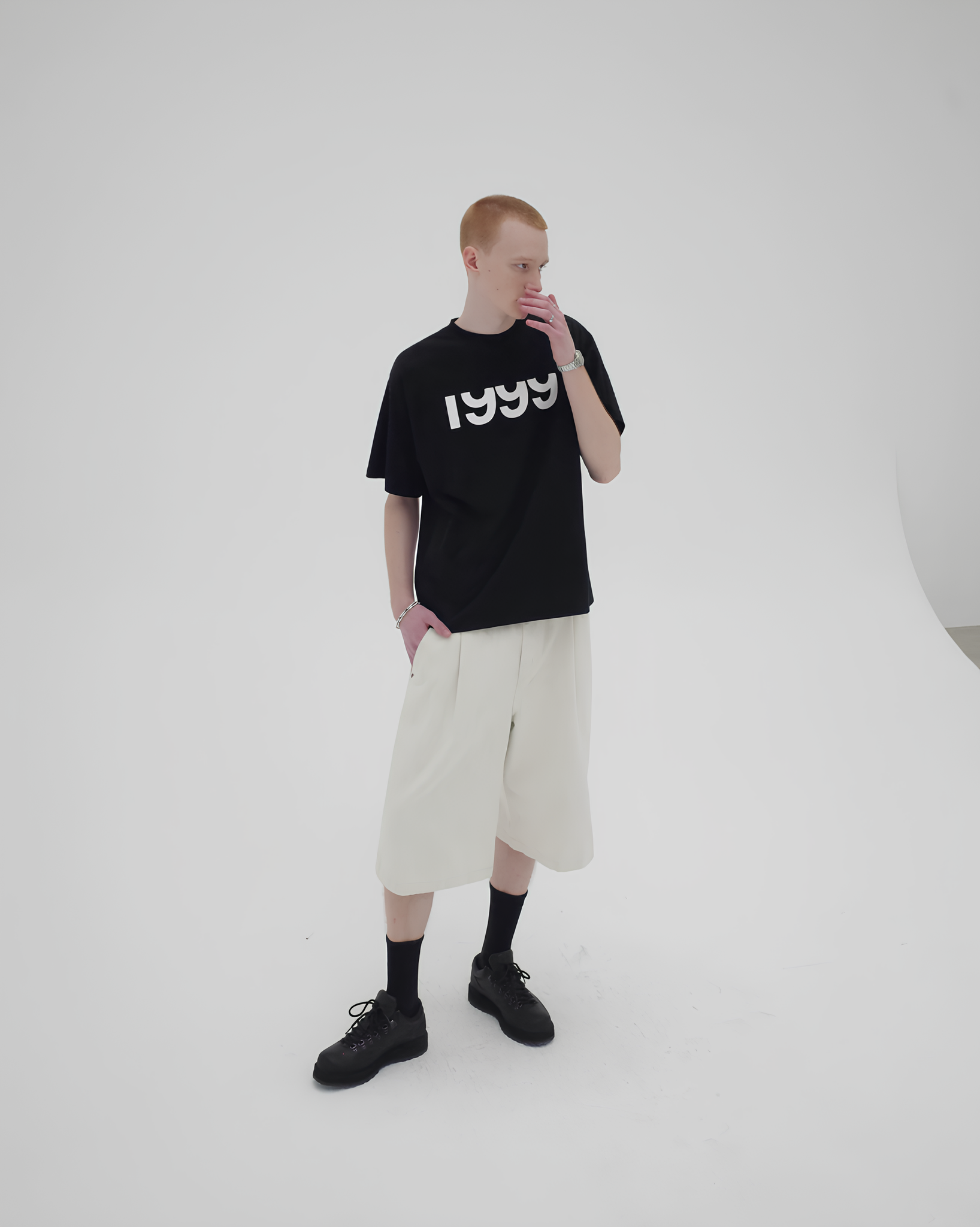1999 Graphic Crew Neck Tee koku0173