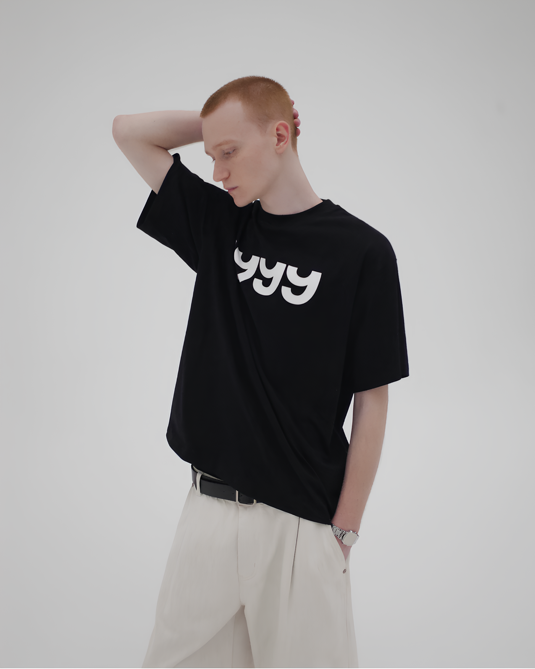 1999 Graphic Crew Neck Tee koku0173
