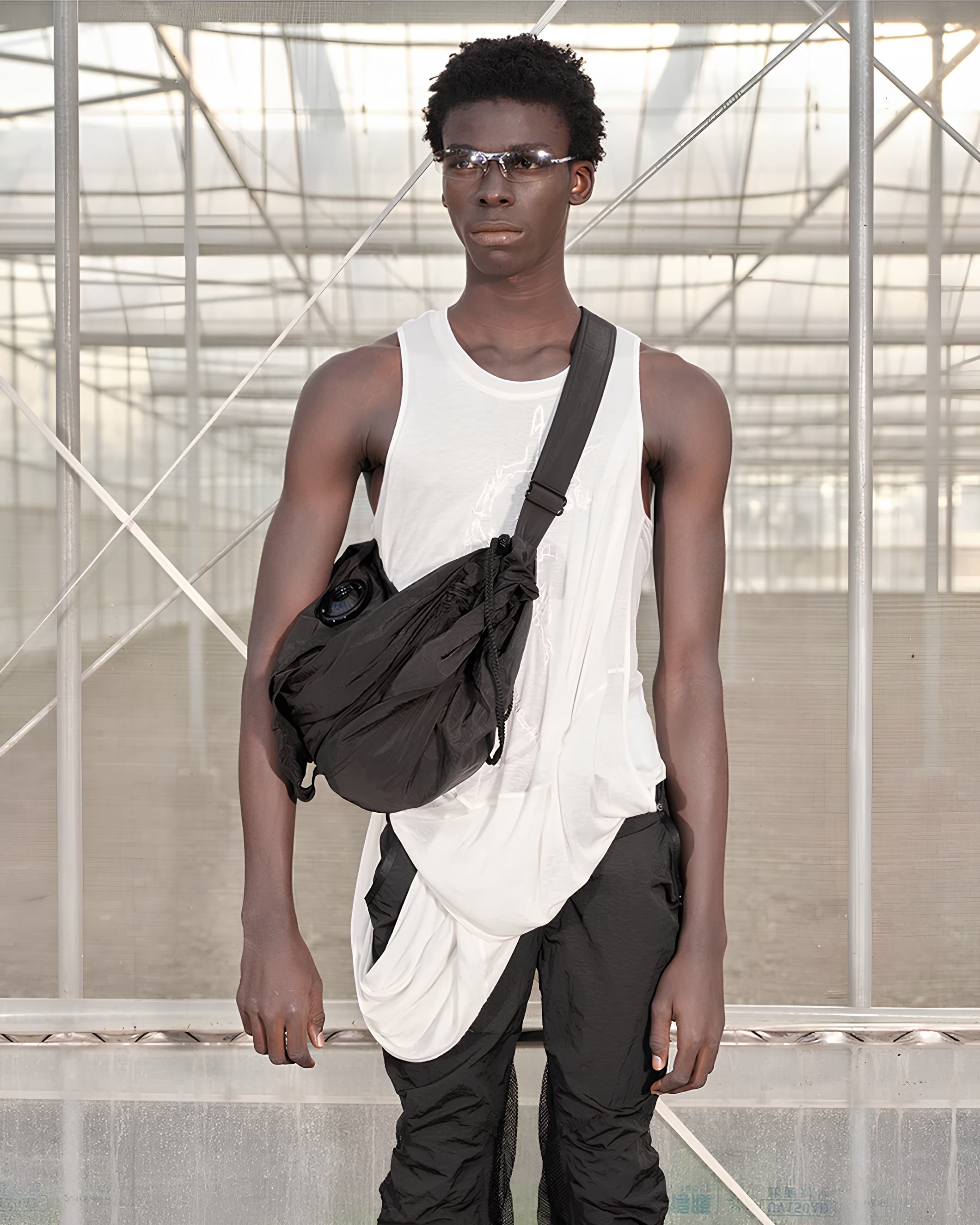 Drawcord Gather Shoulder Bag koku0177
