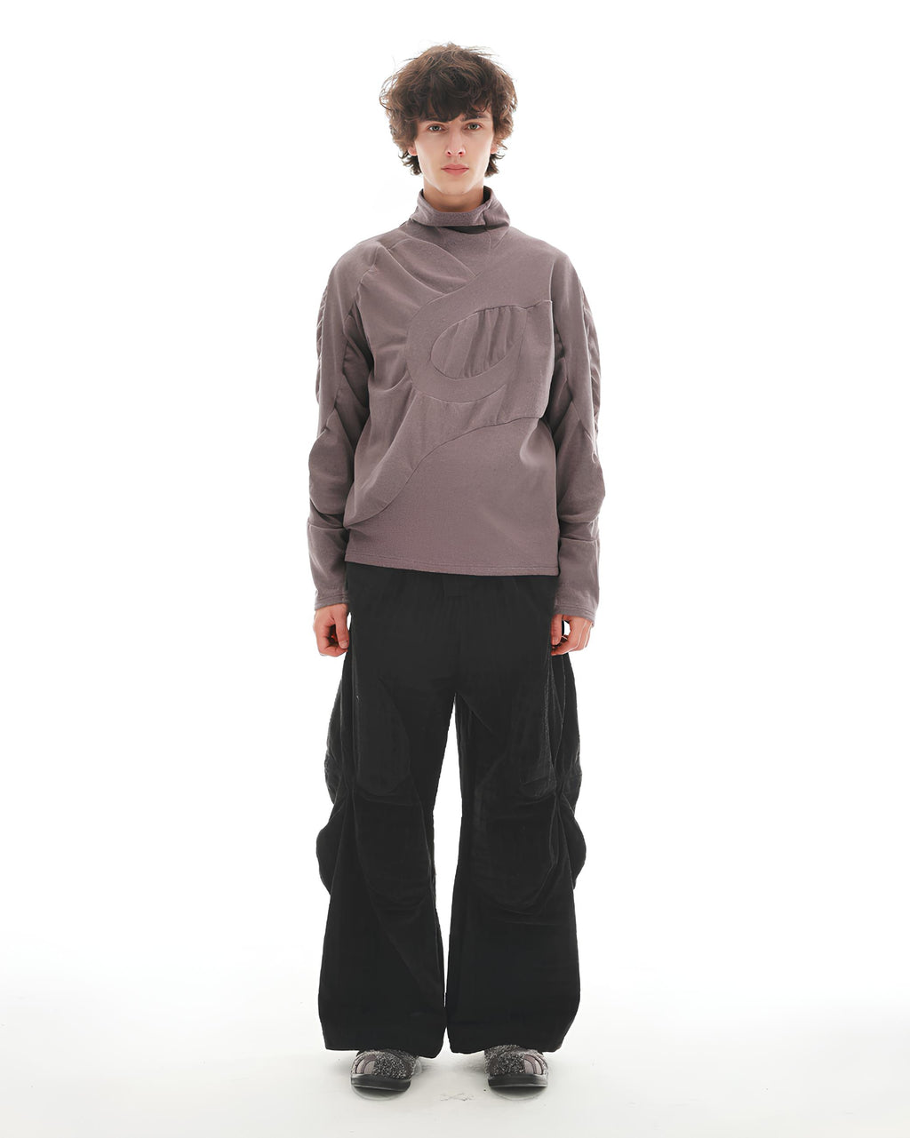 Draped Cargo Pants koku0192