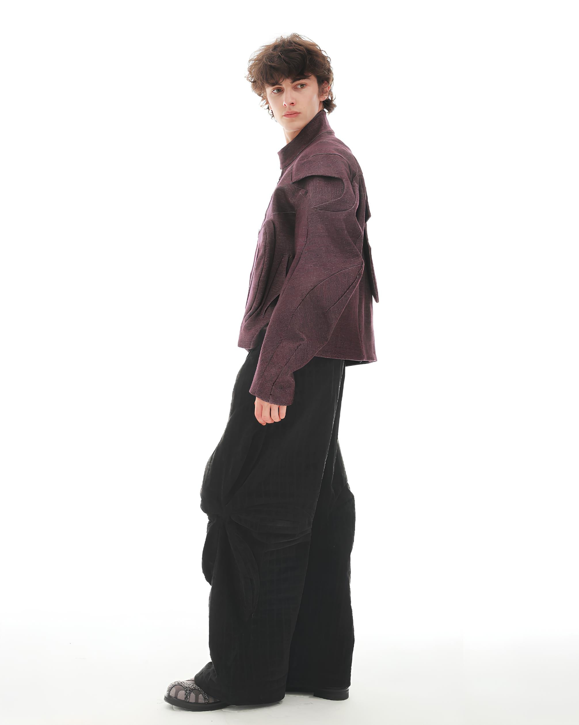 Draped Cargo Pants koku0192
