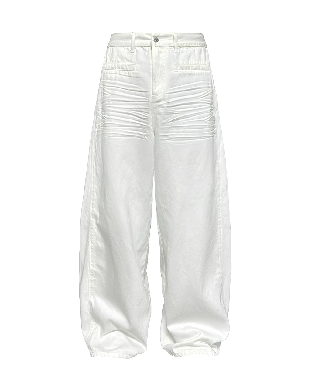 Crinkle Whide Denim Pants koku0200