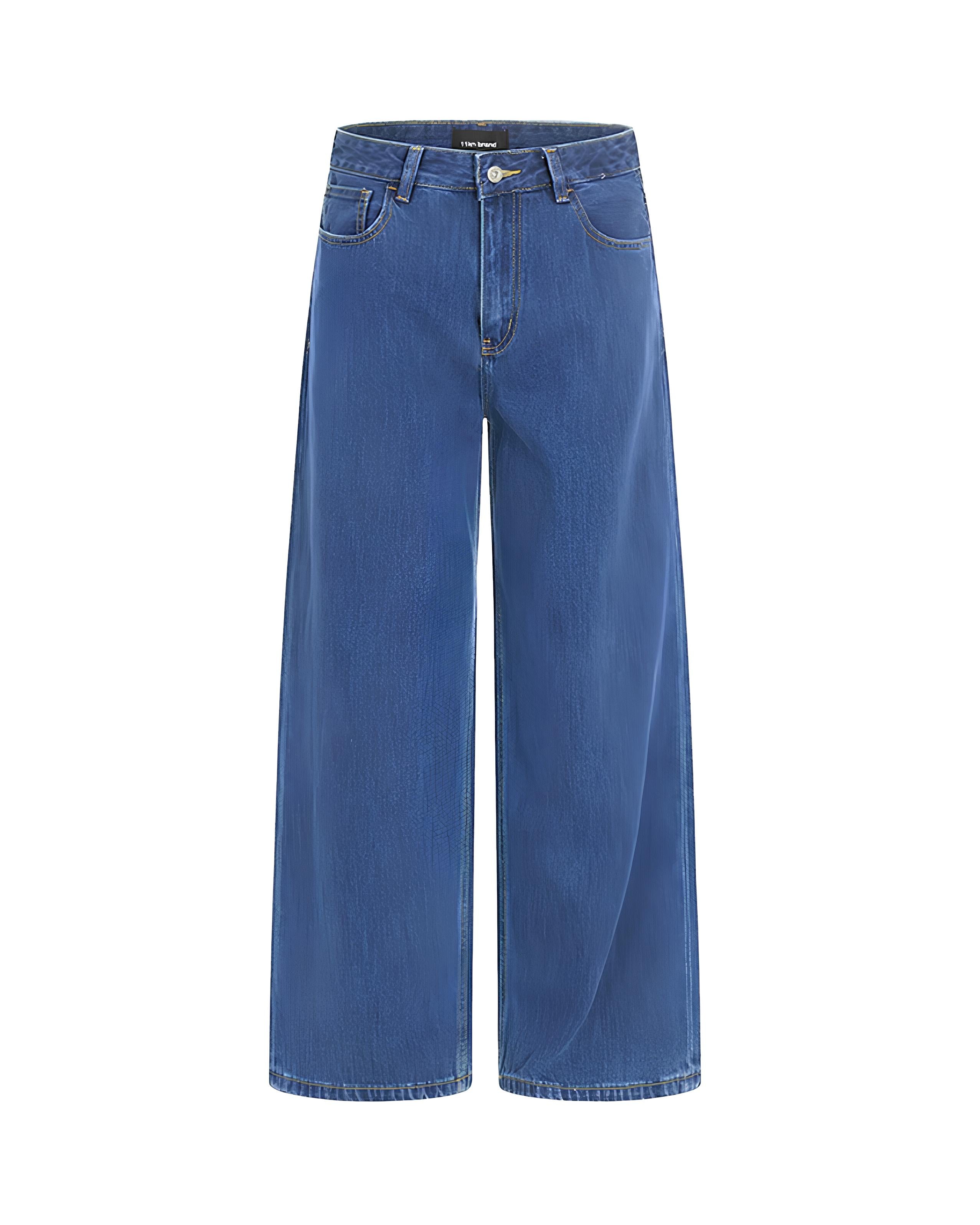 Loose Fit Straight Denim koku0203