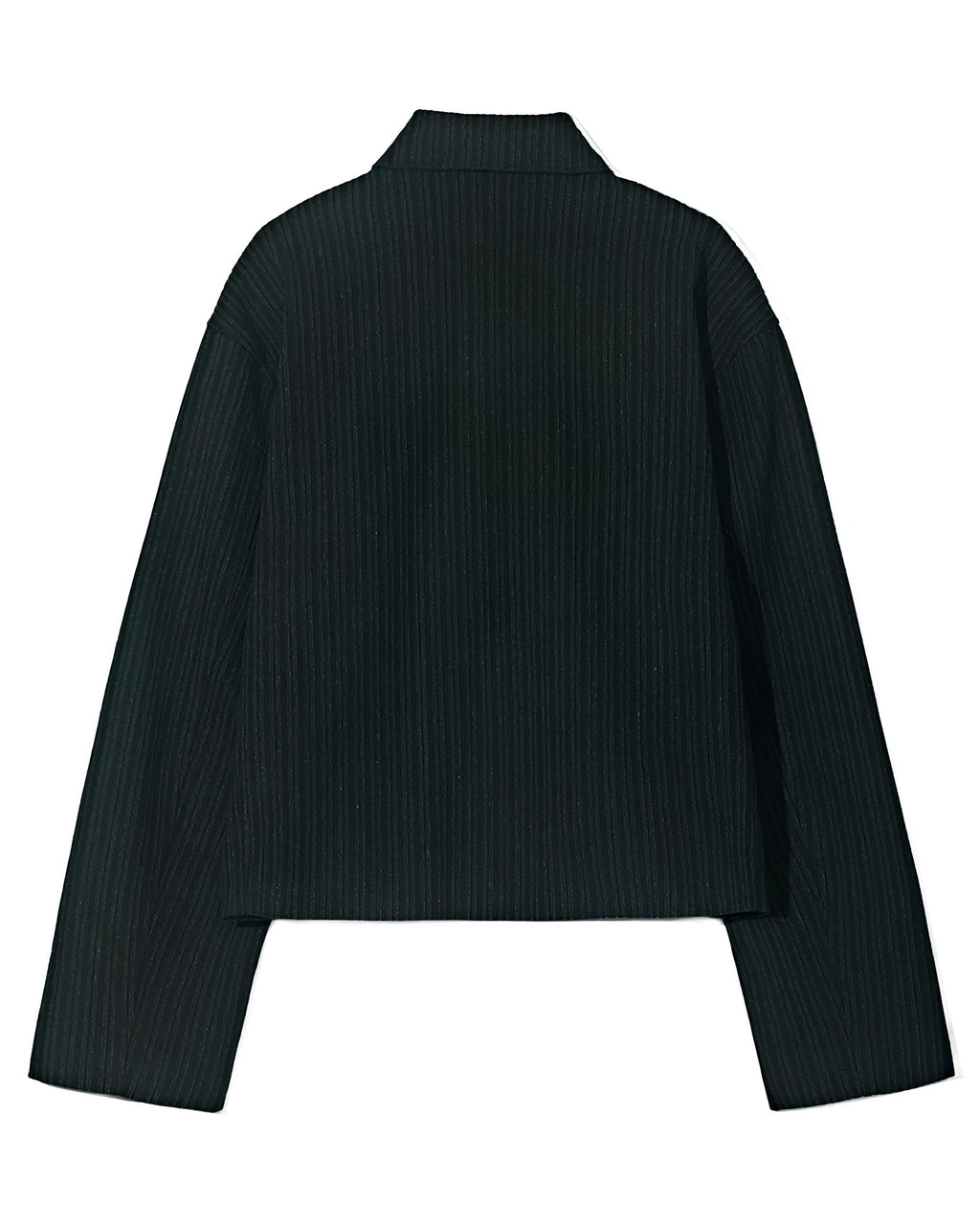 Pinstripe Cropped Blouson koku0205