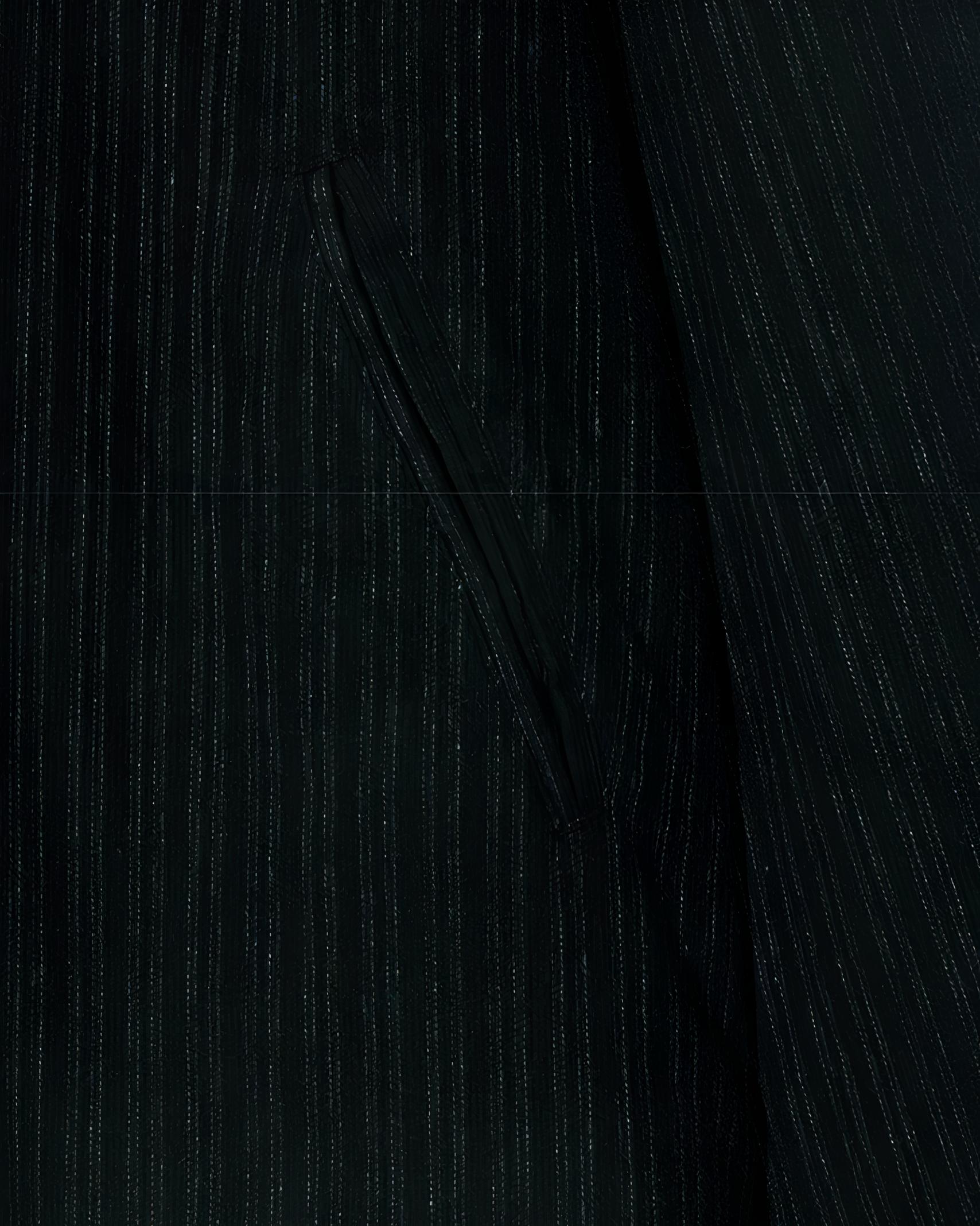 Pinstripe Cropped Blouson koku0205