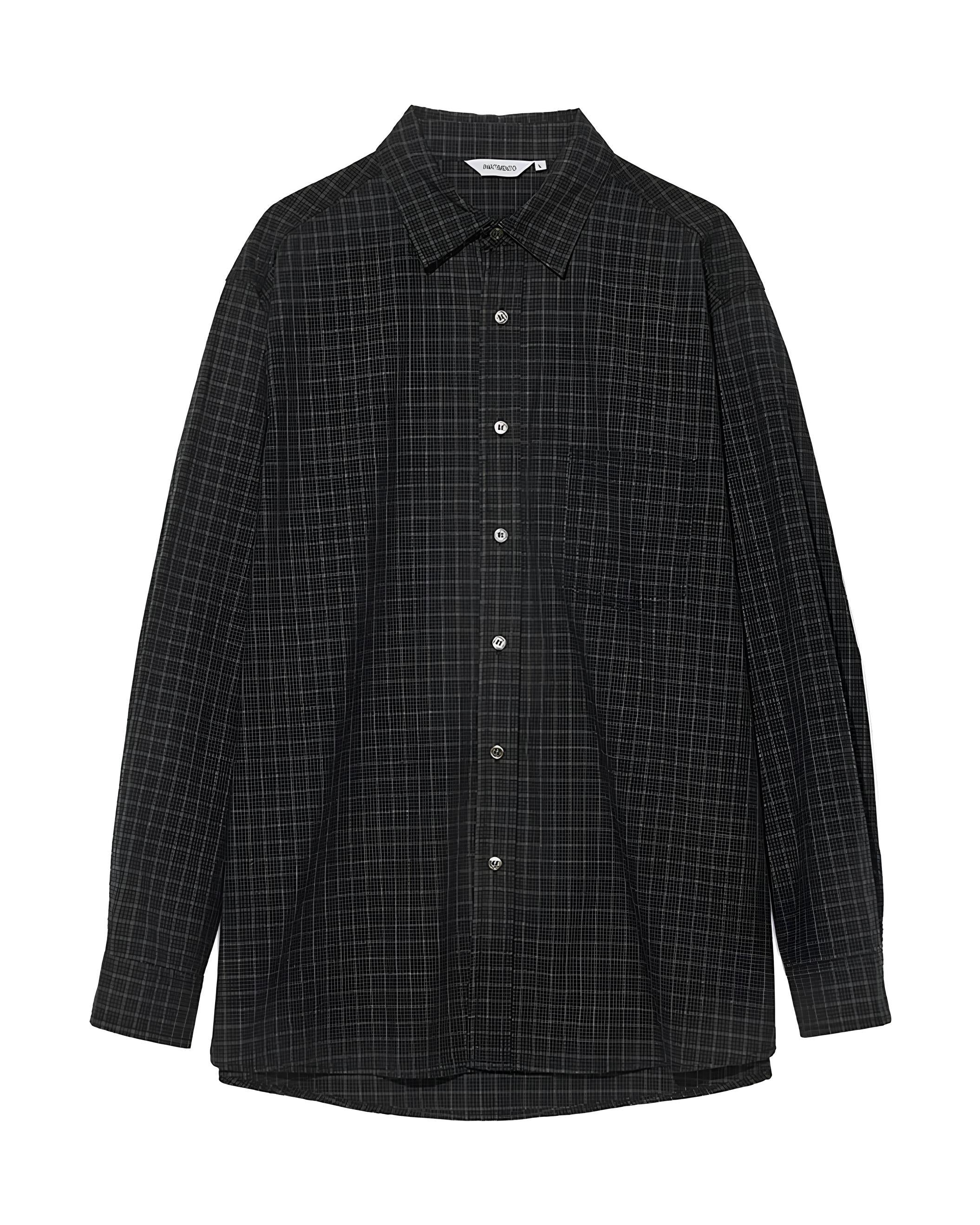 Grid Check Shirt koku0207