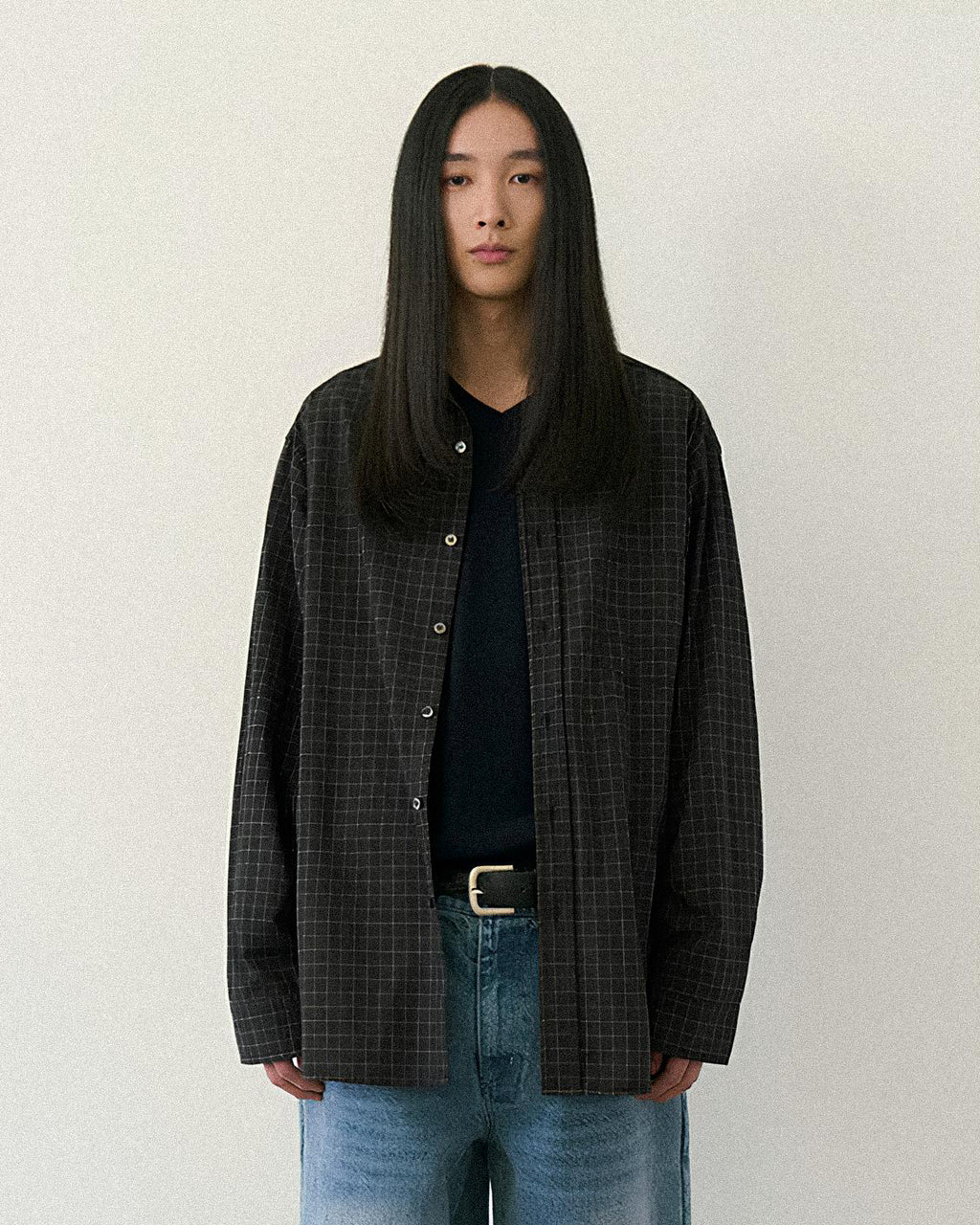 Grid Check Shirt koku0207
