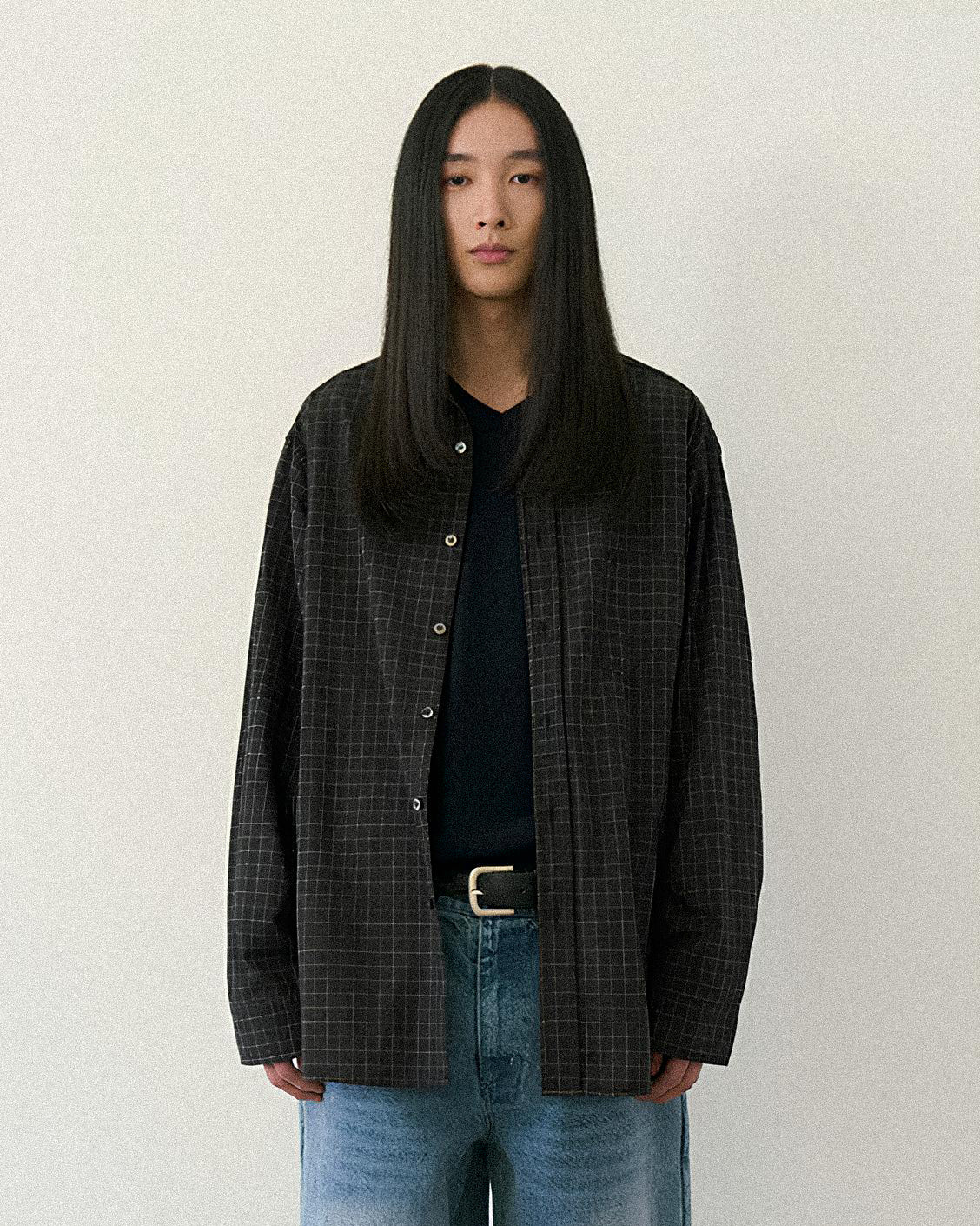 Grid Check Shirt koku0207