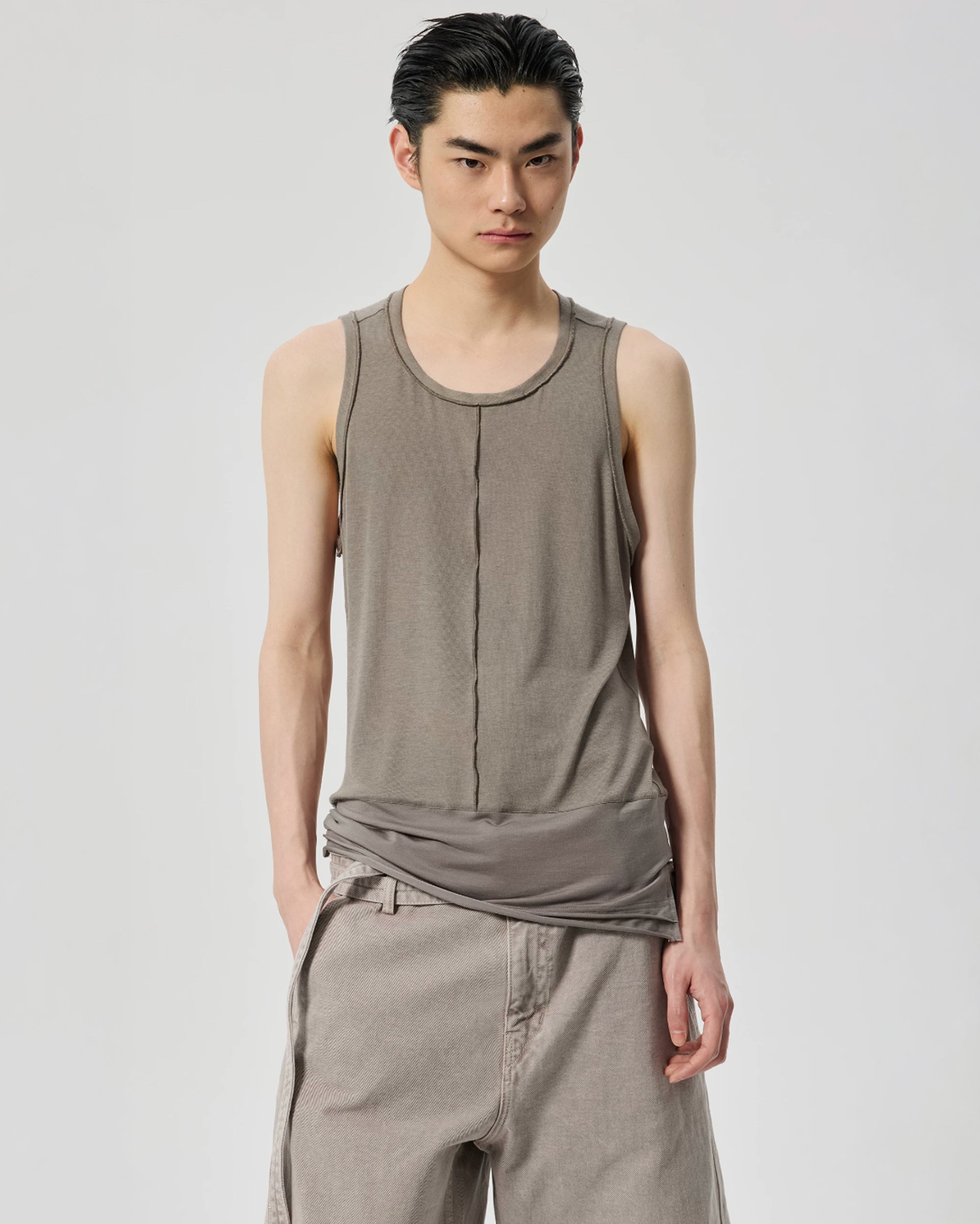 Patchwork Vest koku0214