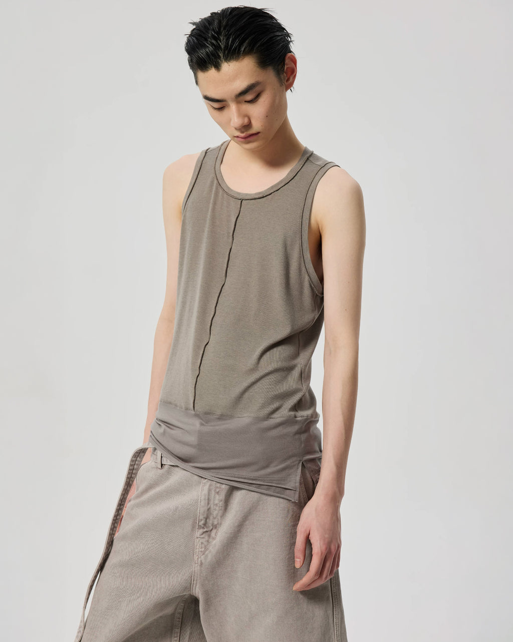 Patchwork Vest koku0214