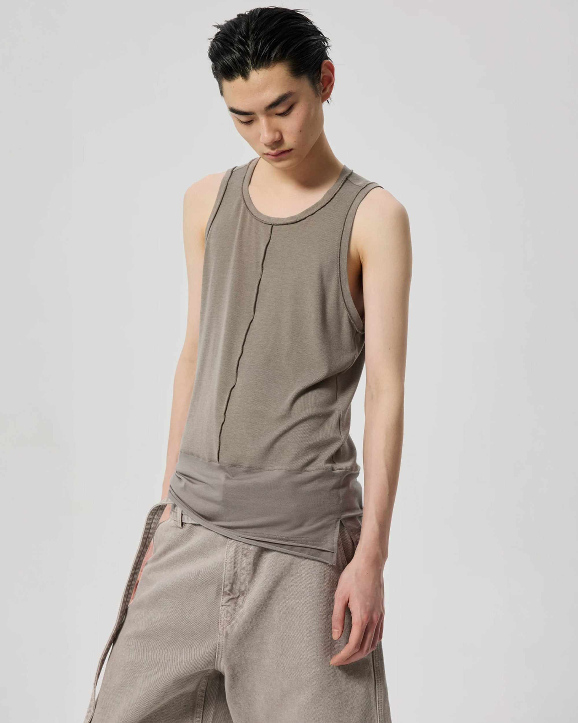 Patchwork Vest koku0214