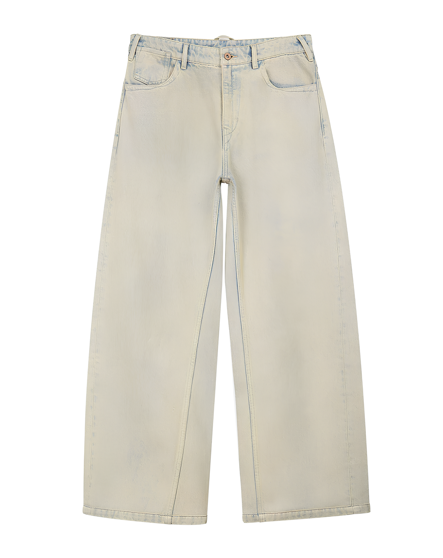 Khaki Washed Jeans koku0208