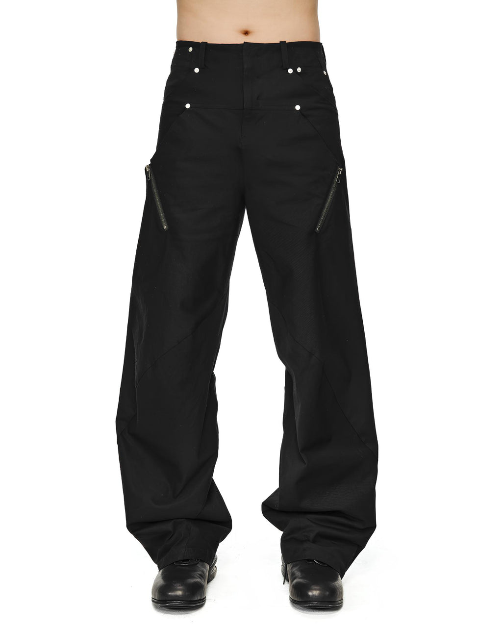 Maestro 3D Spiral-Cut Curved Pants koku0217