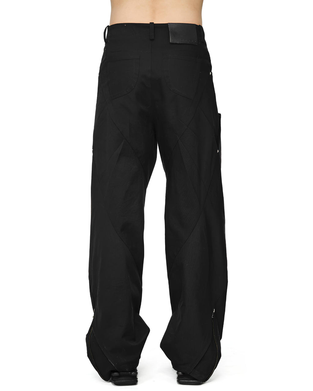 Maestro 3D Spiral-Cut Curved Pants koku0217