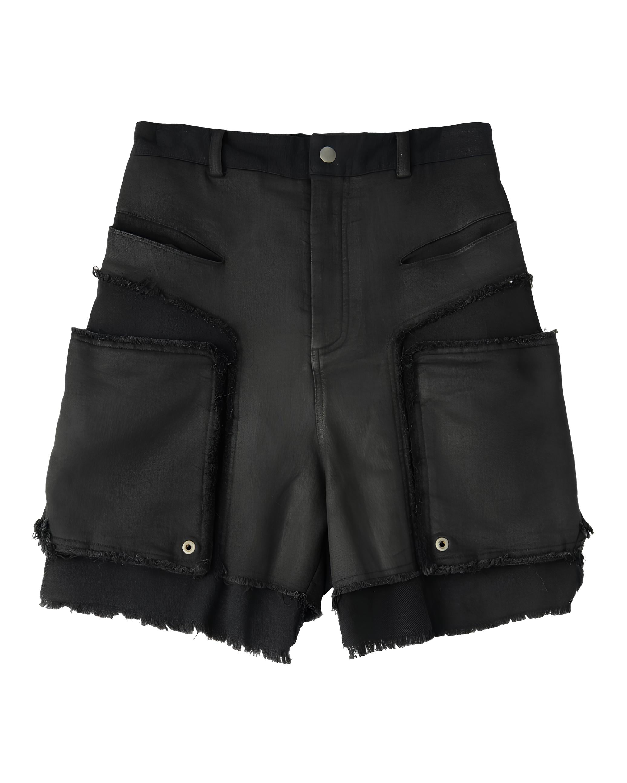 Haunted Waxed Work Shorts koku0218