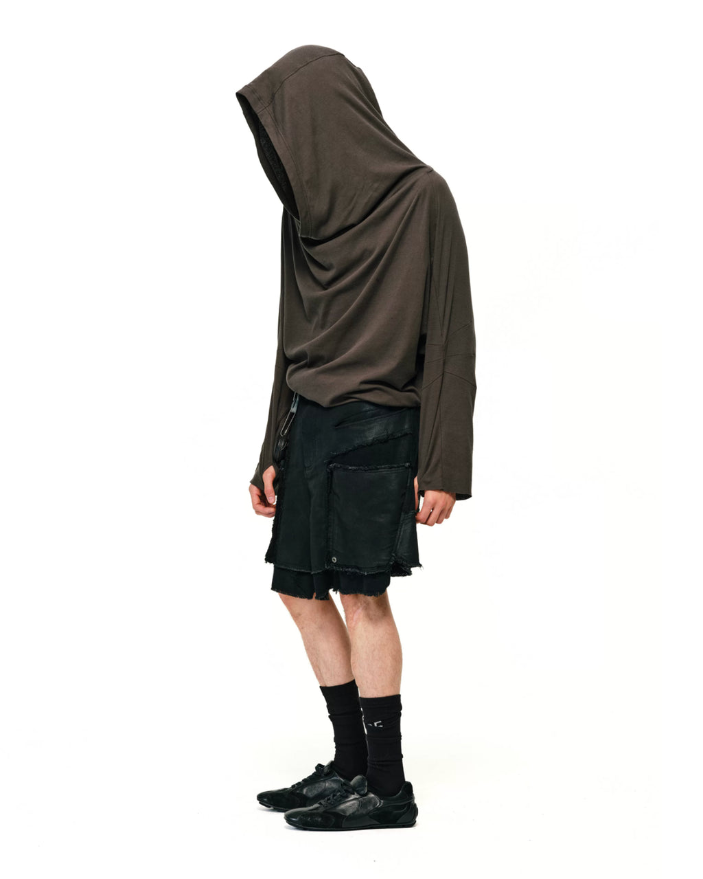 Haunted Waxed Work Shorts koku0218