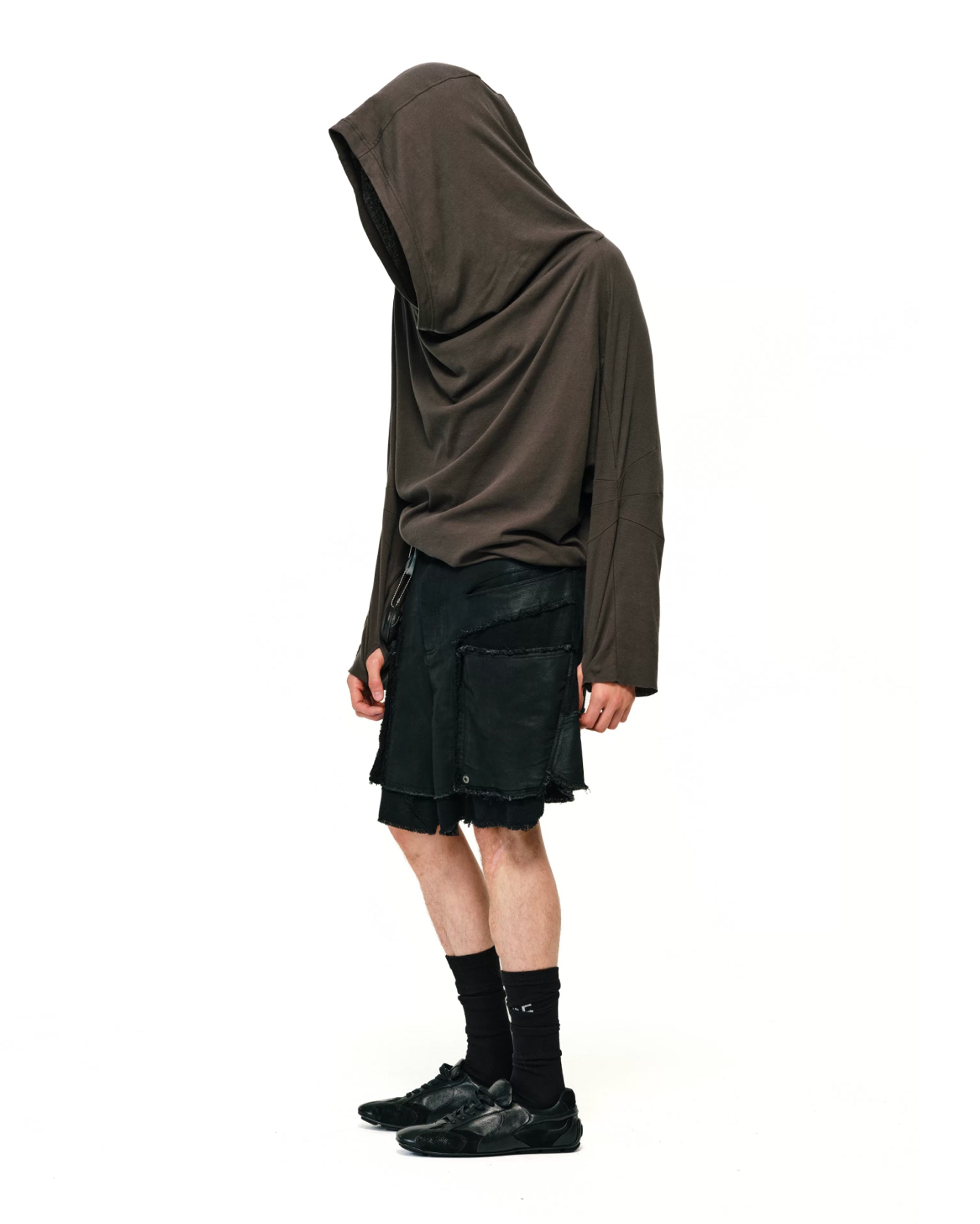 Haunted Waxed Work Shorts koku0218