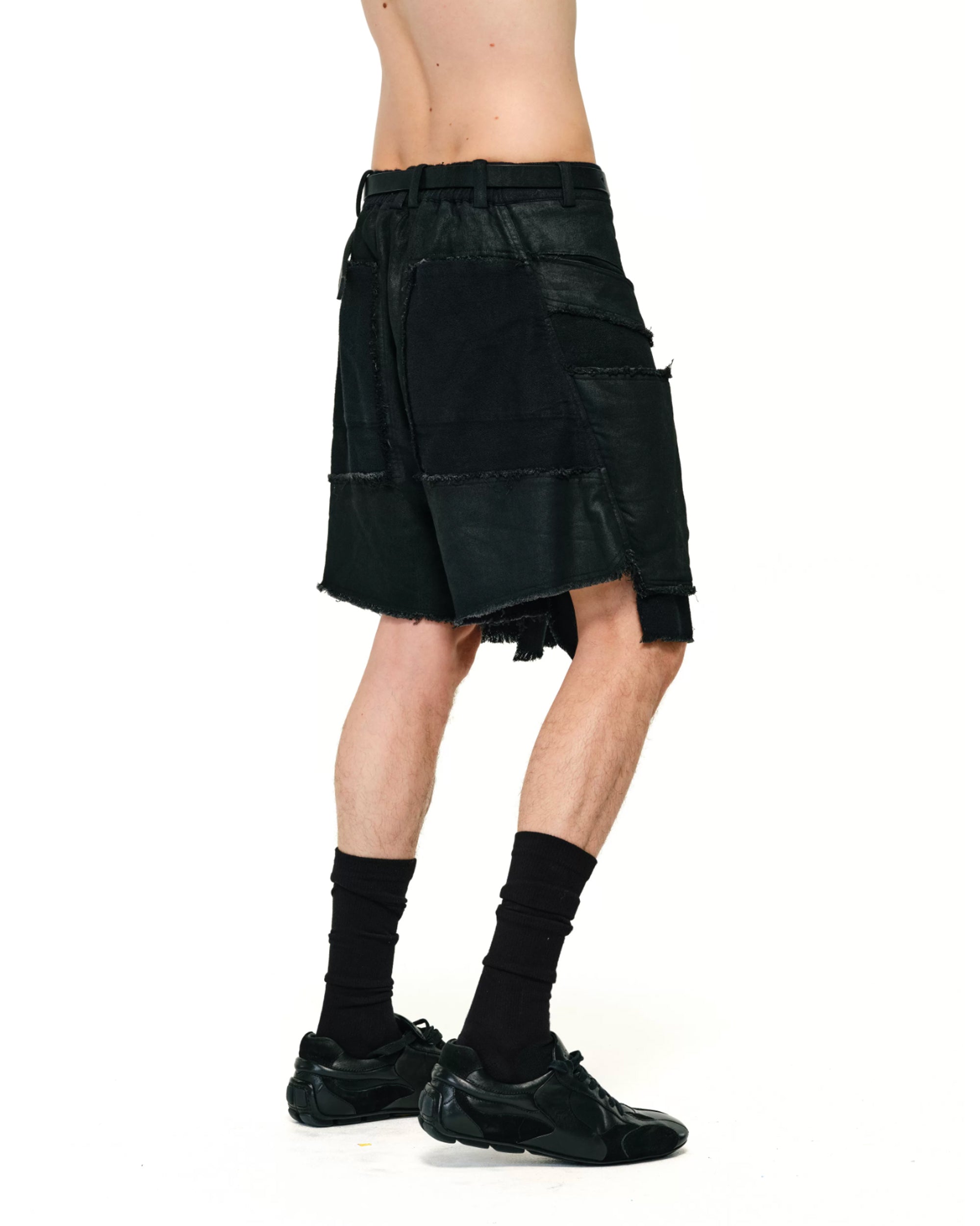 Haunted Waxed Work Shorts koku0218