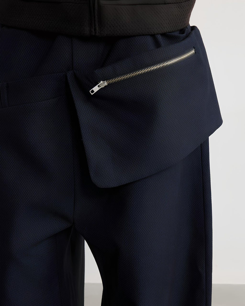 Double Waist Zip Cargo Pants koku0220