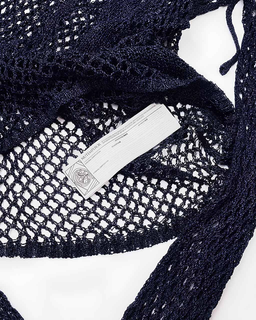 Mesh Embroidery Hoodie koku0191