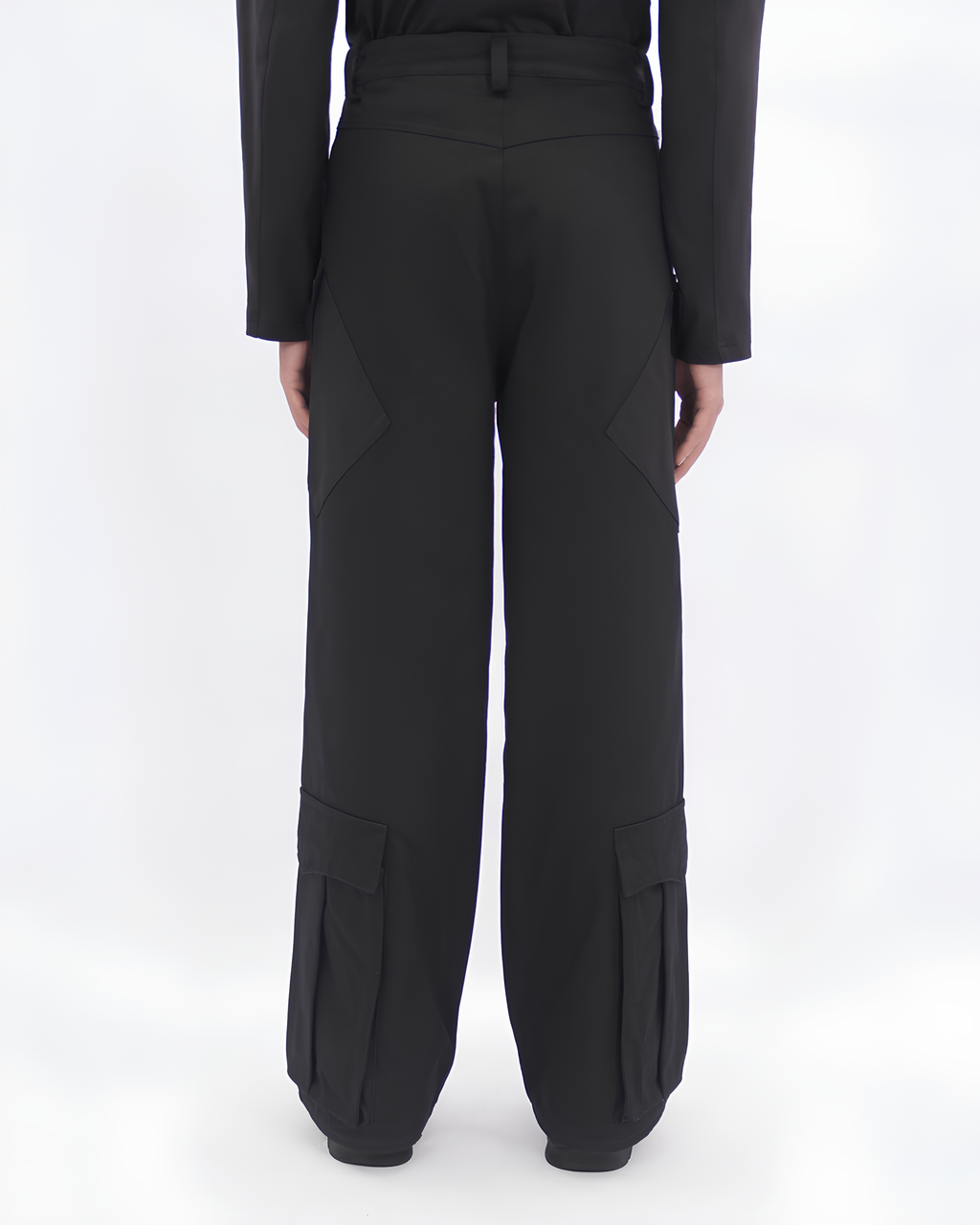 Structured Straight Cargo Pants koku0187