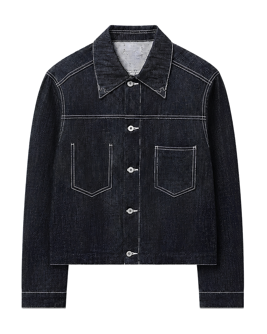 13.5oz Dark Indigo Denim Jacket koku0160
