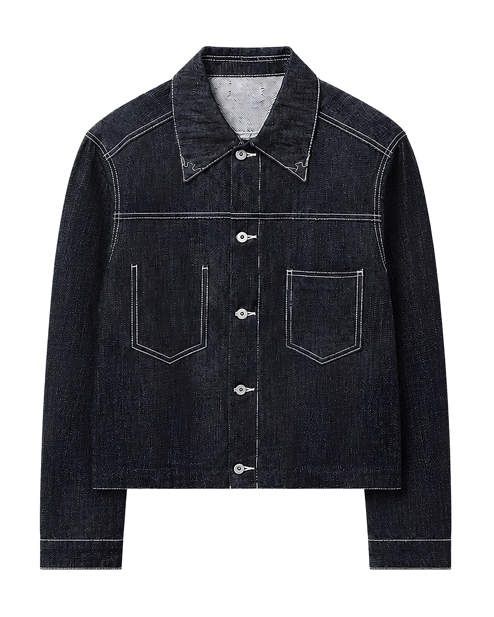 13.5oz Dark Indigo Denim Jacket koku0160