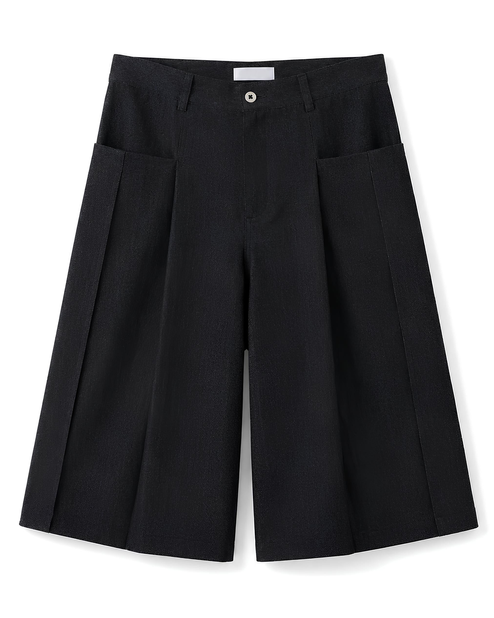 Pocket Denim Capri Pants koku0194