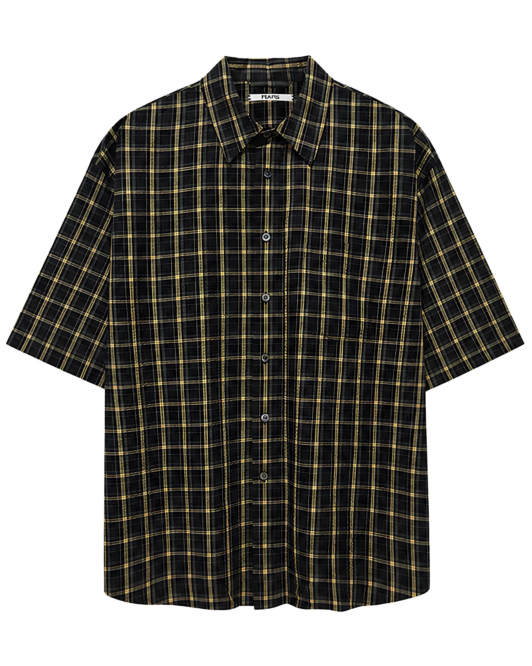 Classic Check Short Sleeve Shirt koku0195