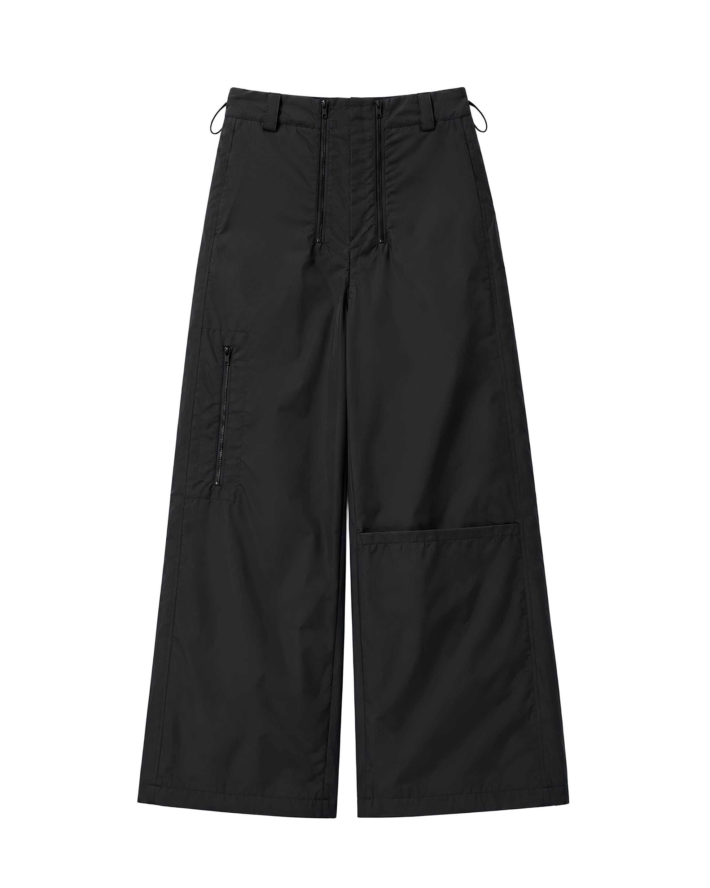 Double Zip Nylon Trousers koku0185
