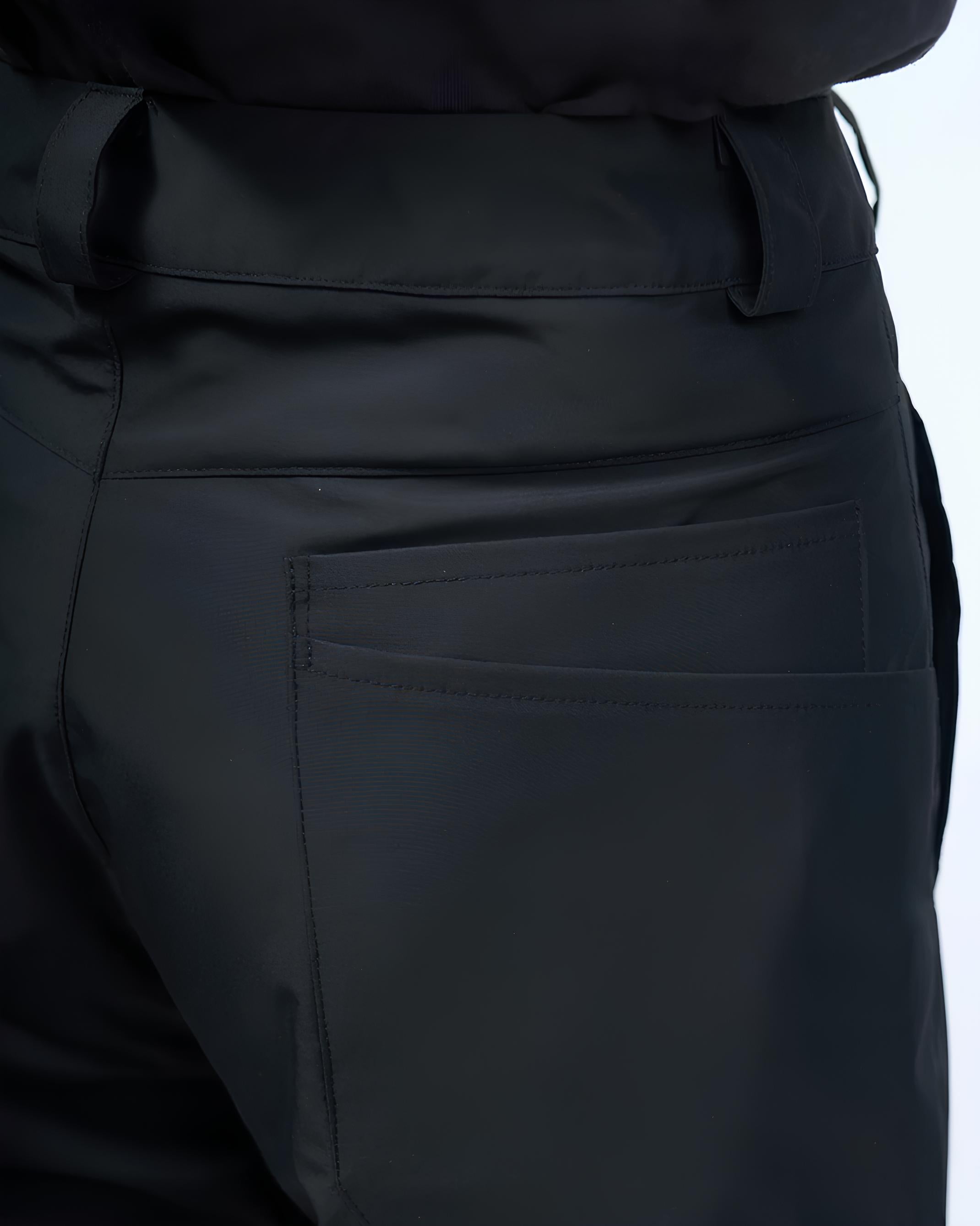 Double Zip Nylon Trousers koku0185