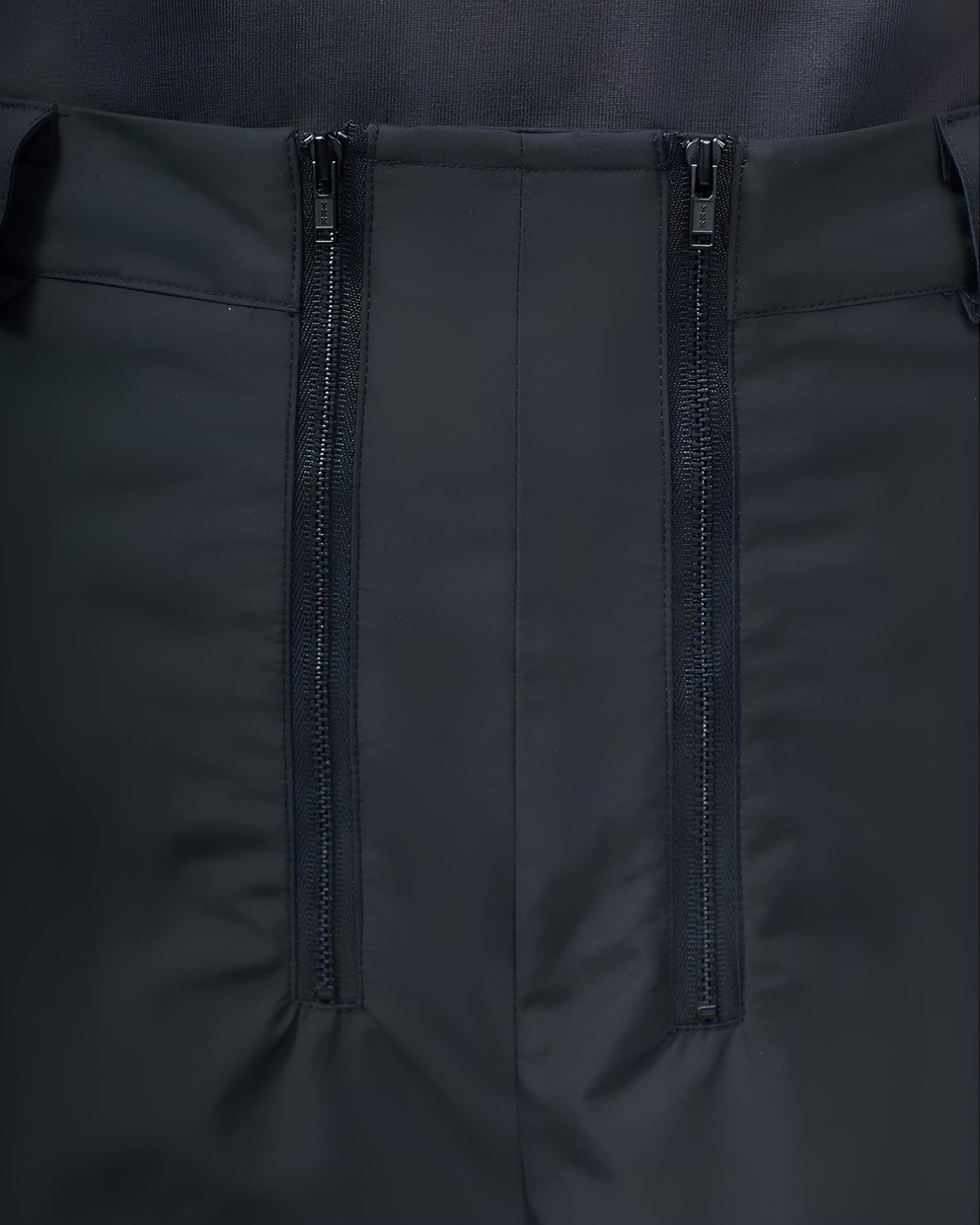 Double Zip Nylon Trousers koku0185